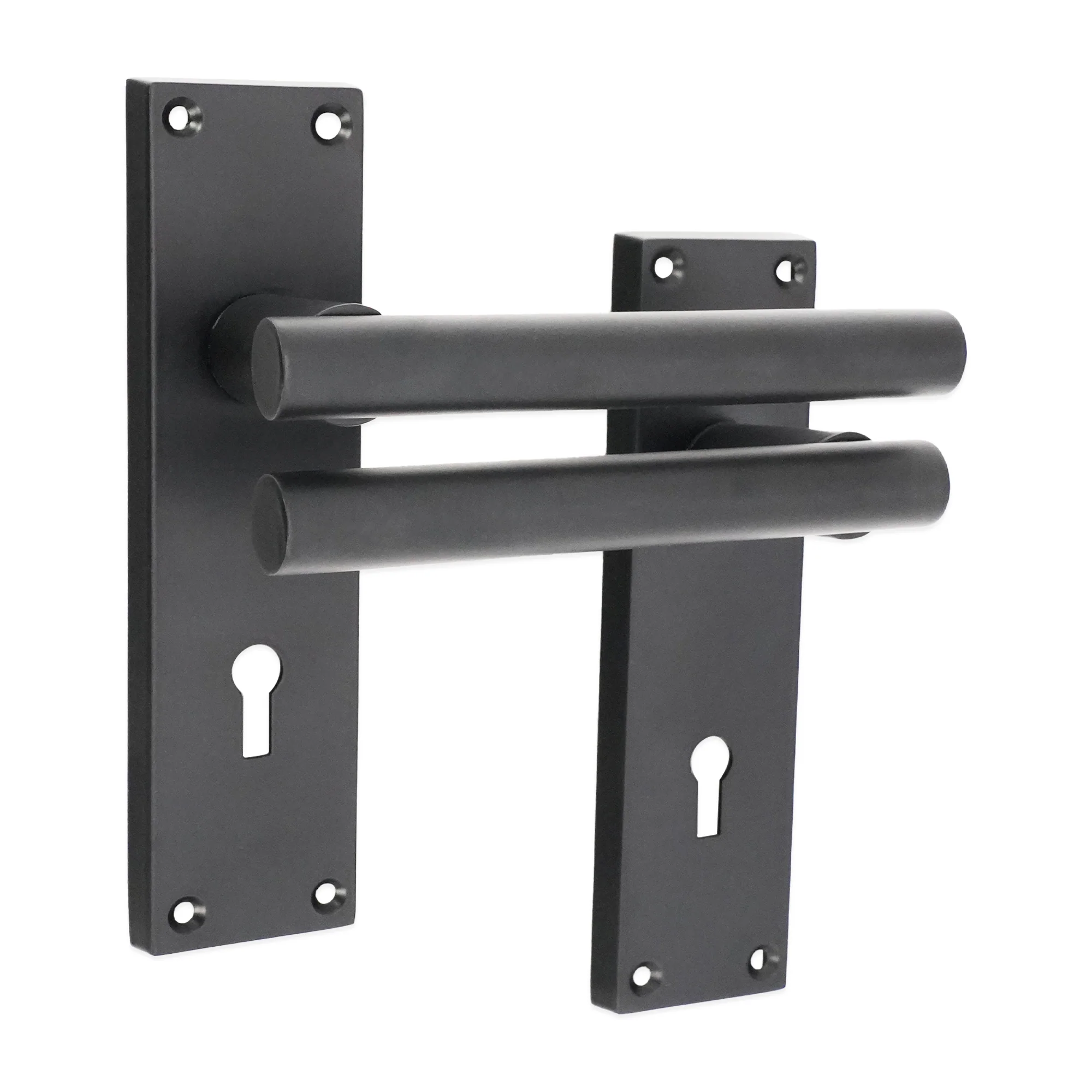 Jura Lever on Backplate Door Handle - Image 4