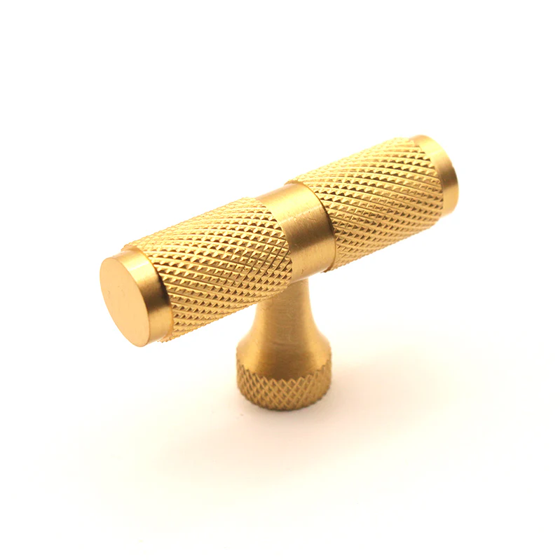 Knurled T bar Cupboard Pull - Image 2