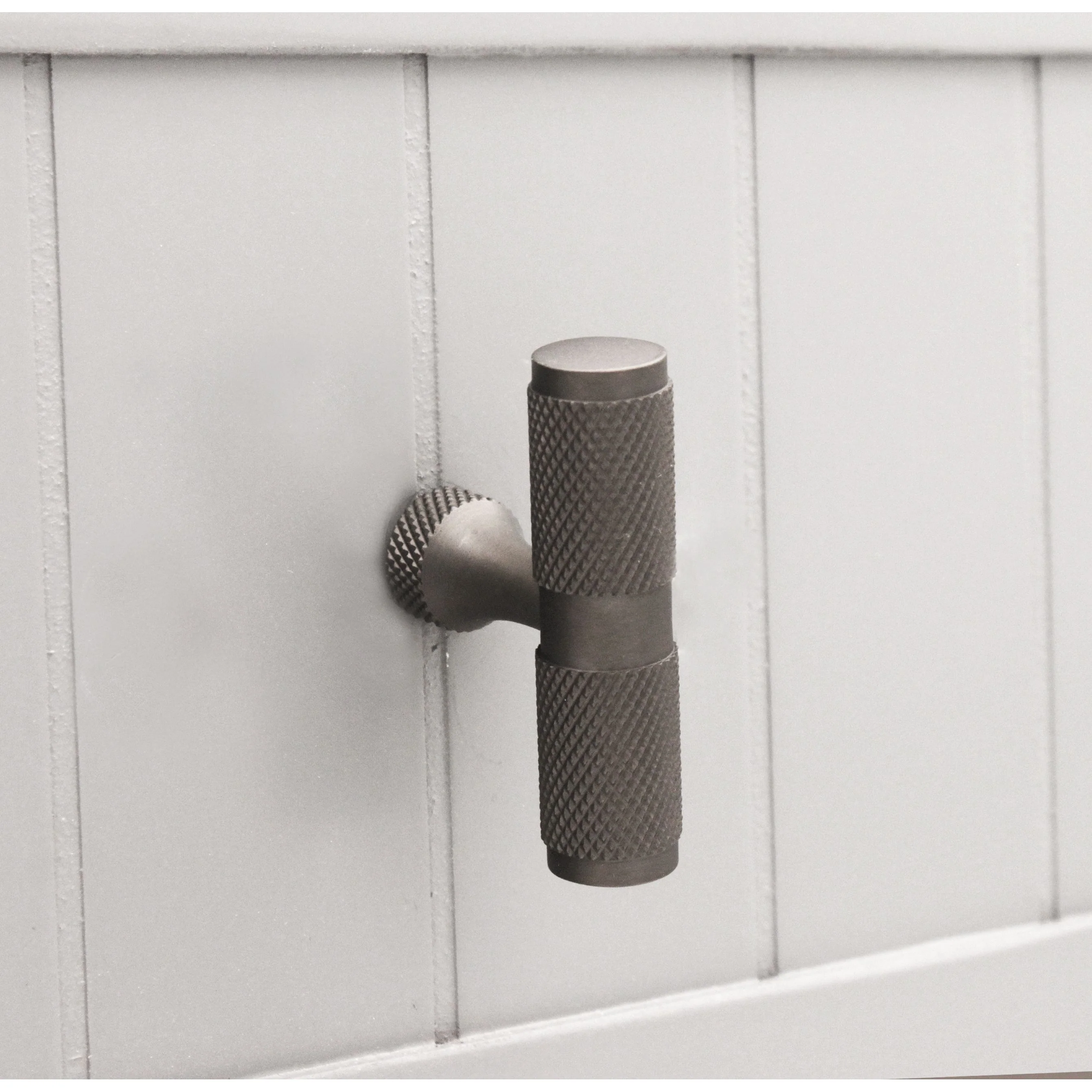 Knurled T bar Cupboard Pull - Image 5