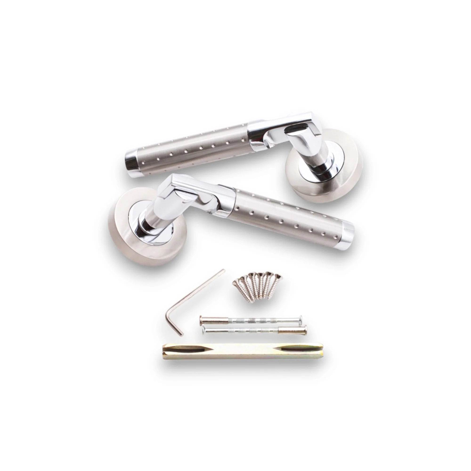 Lexis Lever Door Handle Dual Tone - Image 4