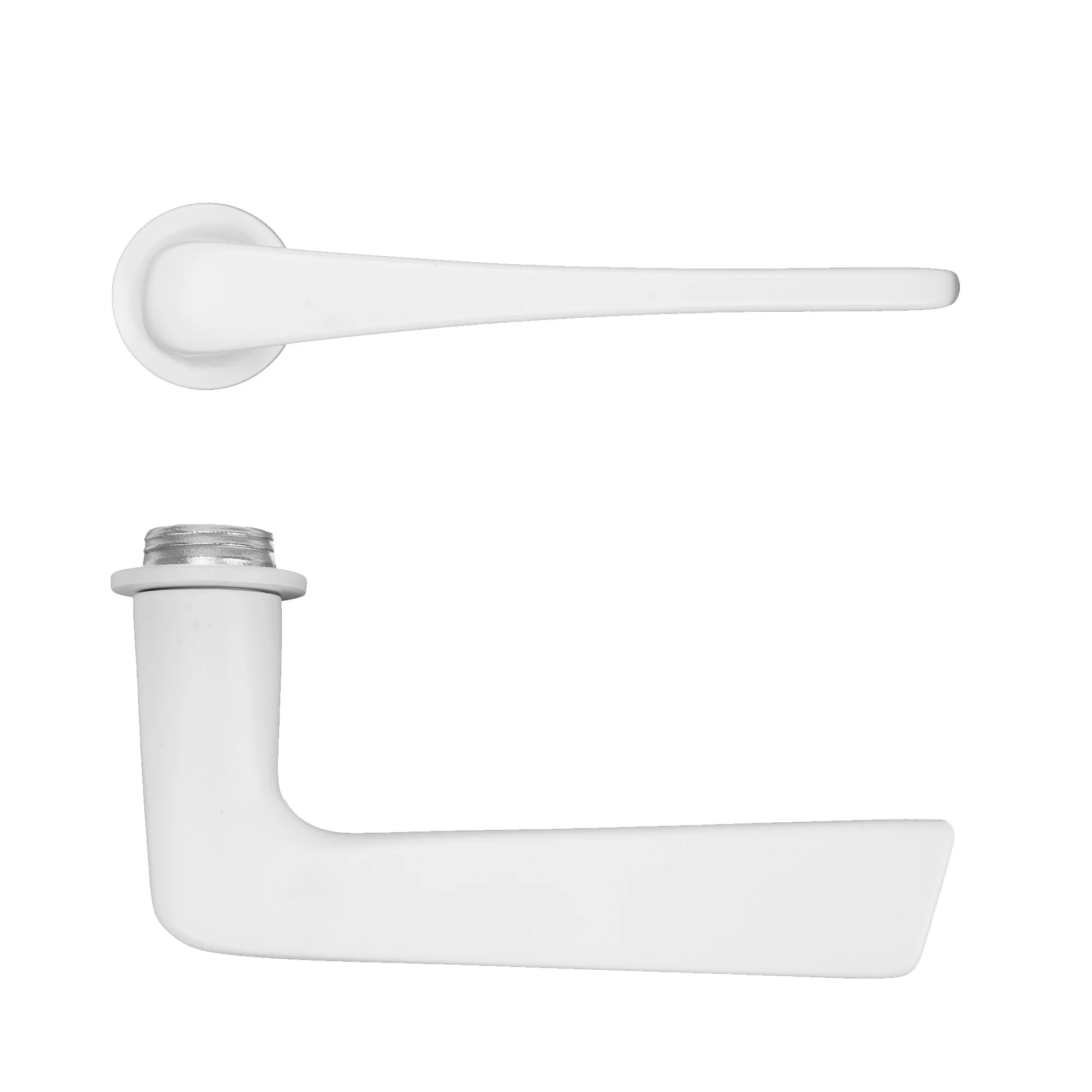 Como Lever on 32mm Round Mini Rose - Image 5