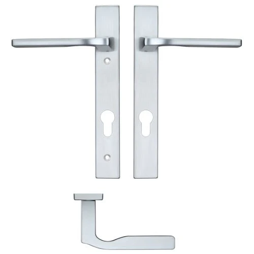 Vela Lever Euro Lock on Narrow Backplate - Image 2