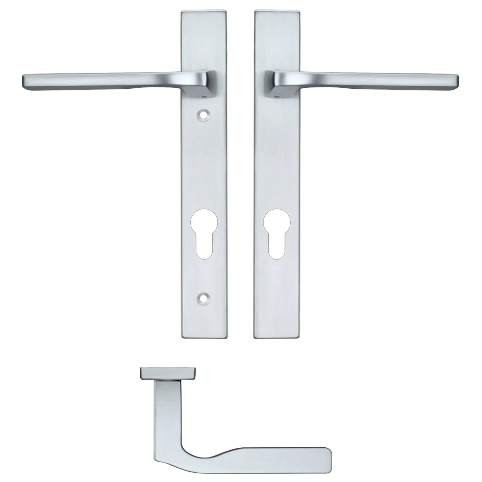 Vela Lever Euro Lock on Narrow Backplate - Image 4