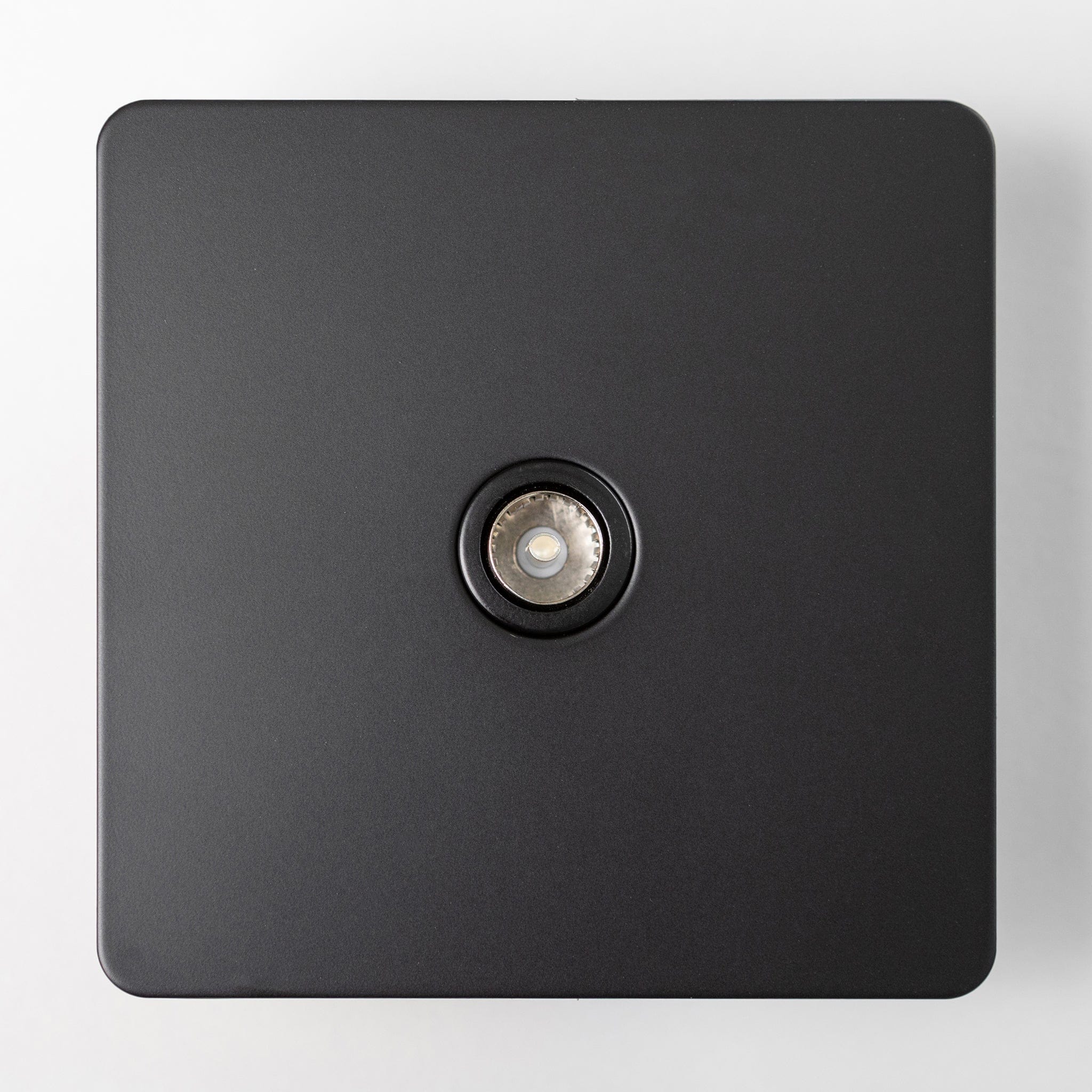 Matte Black Switches and Sockets - Straight Knurled Design - Image 13