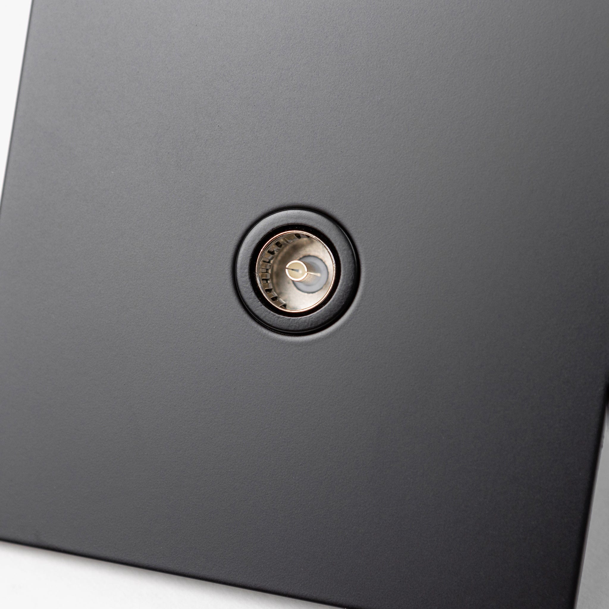 Matte Black Switches and Sockets - Straight Knurled Design - Image 14