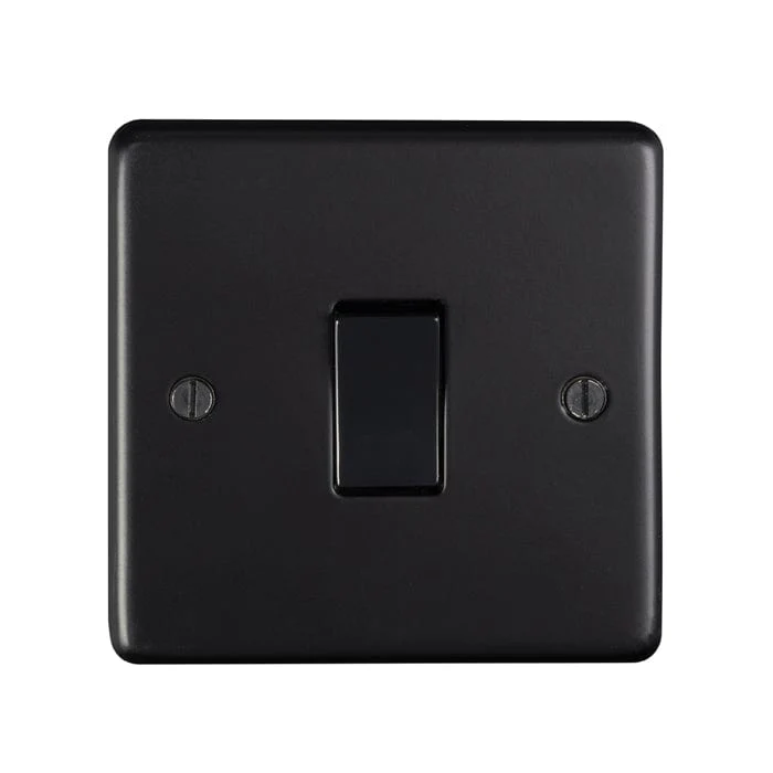 Stainless steel 20Amp Switch - Black Nickel