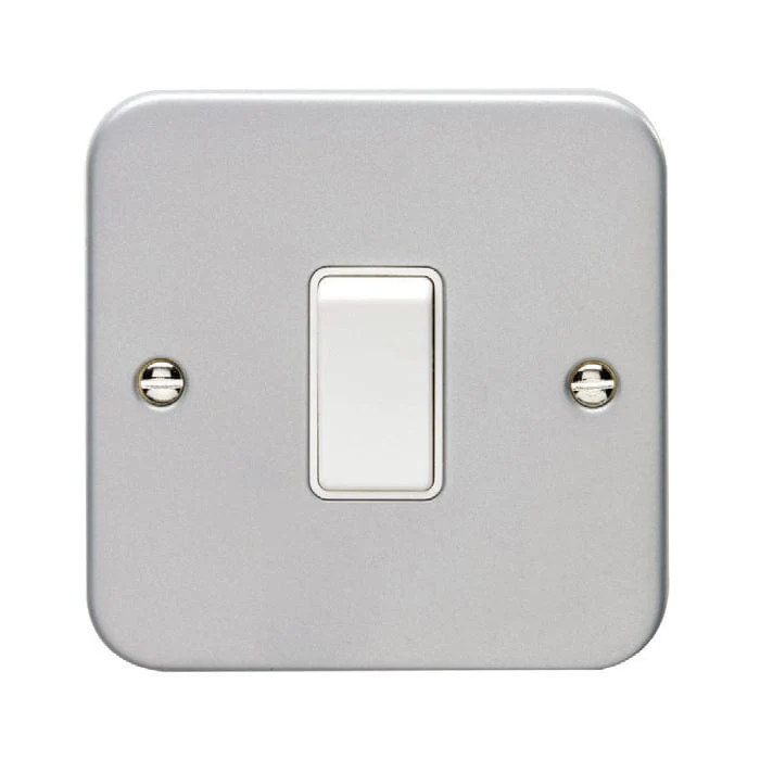 Utility 1 Gang Switch - Grey