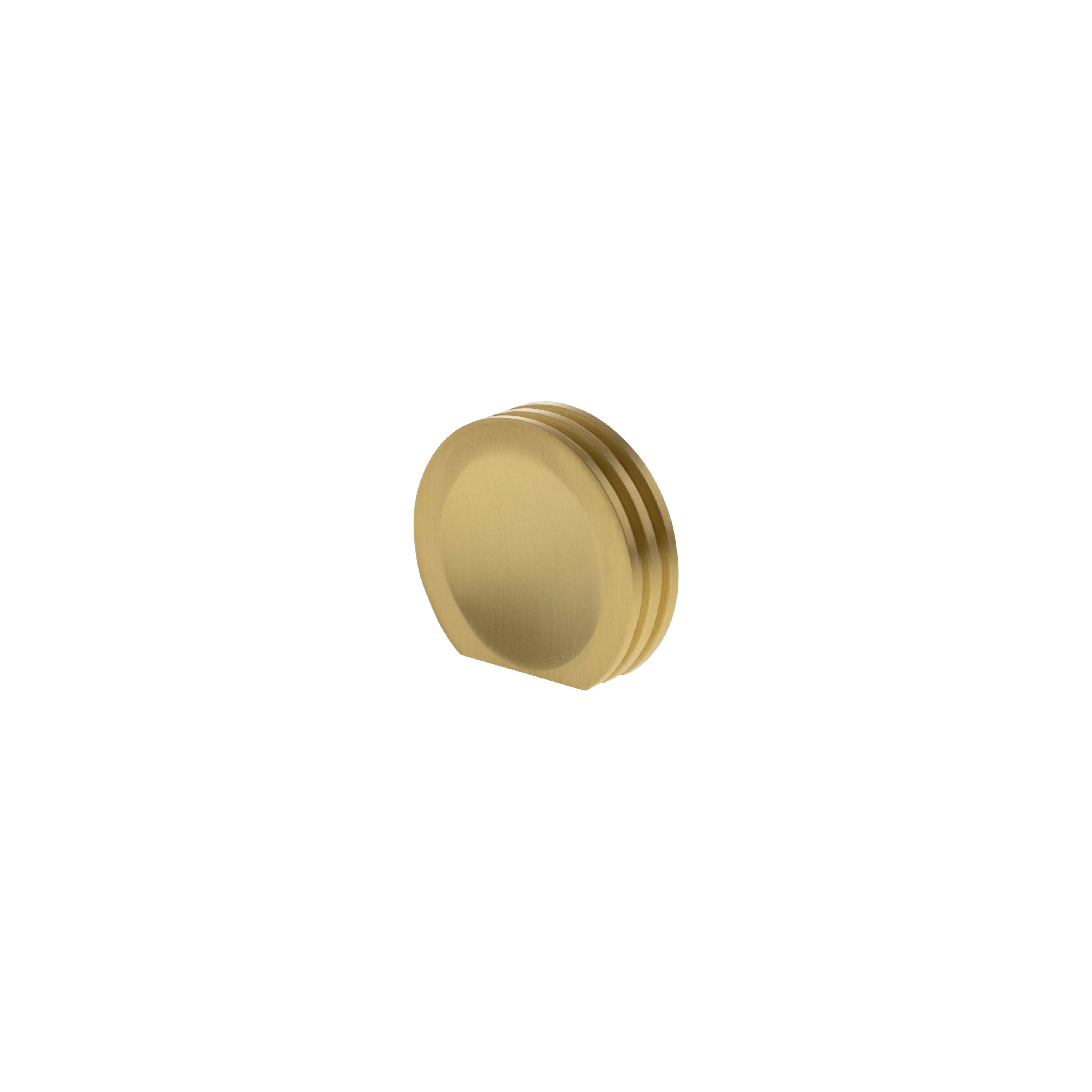 Millhouse Brass Battersea Linear Finger Pull Cabinet Knob Handle - Image 3