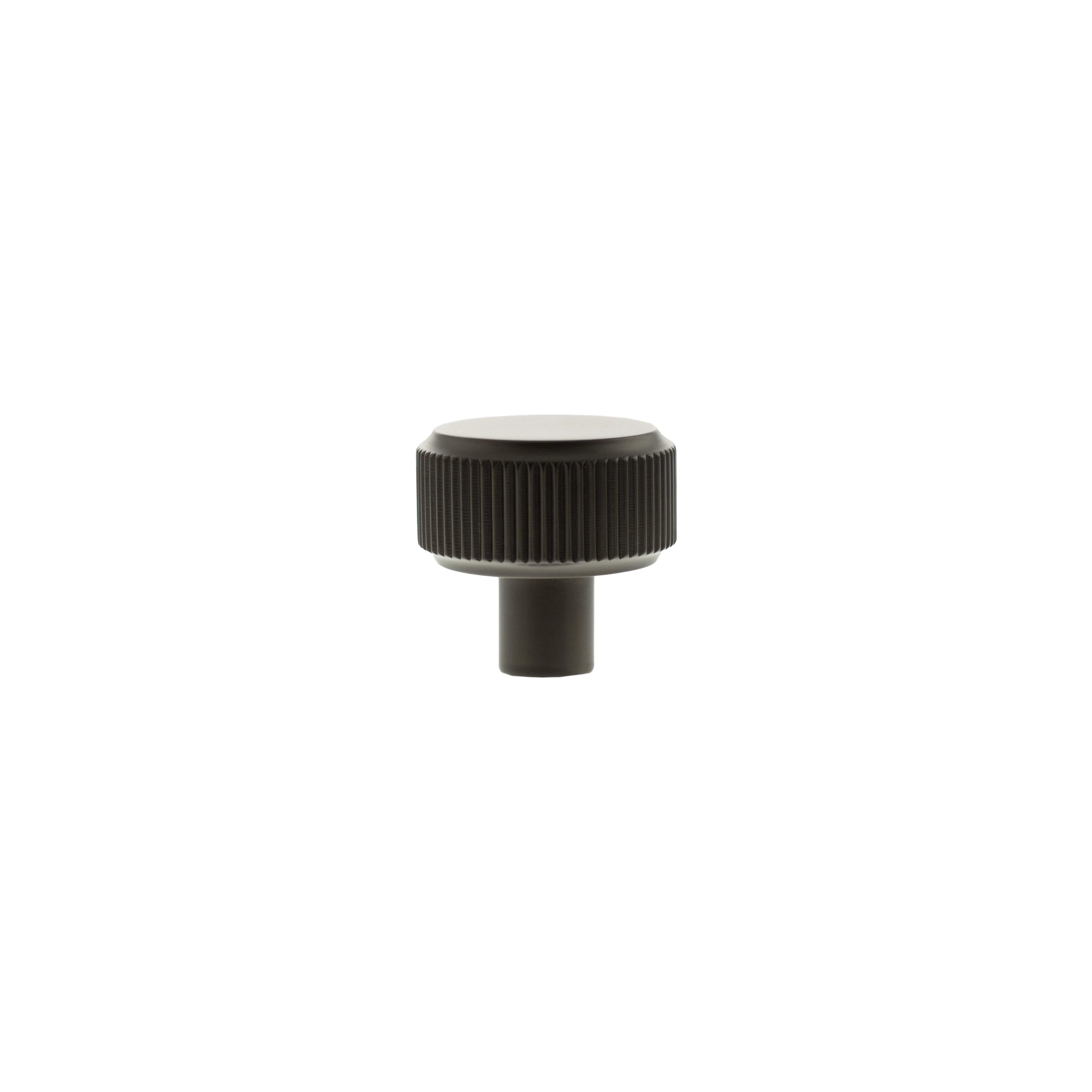 Millhouse Brass Battersea Linear Round Cabinet Knob Handle