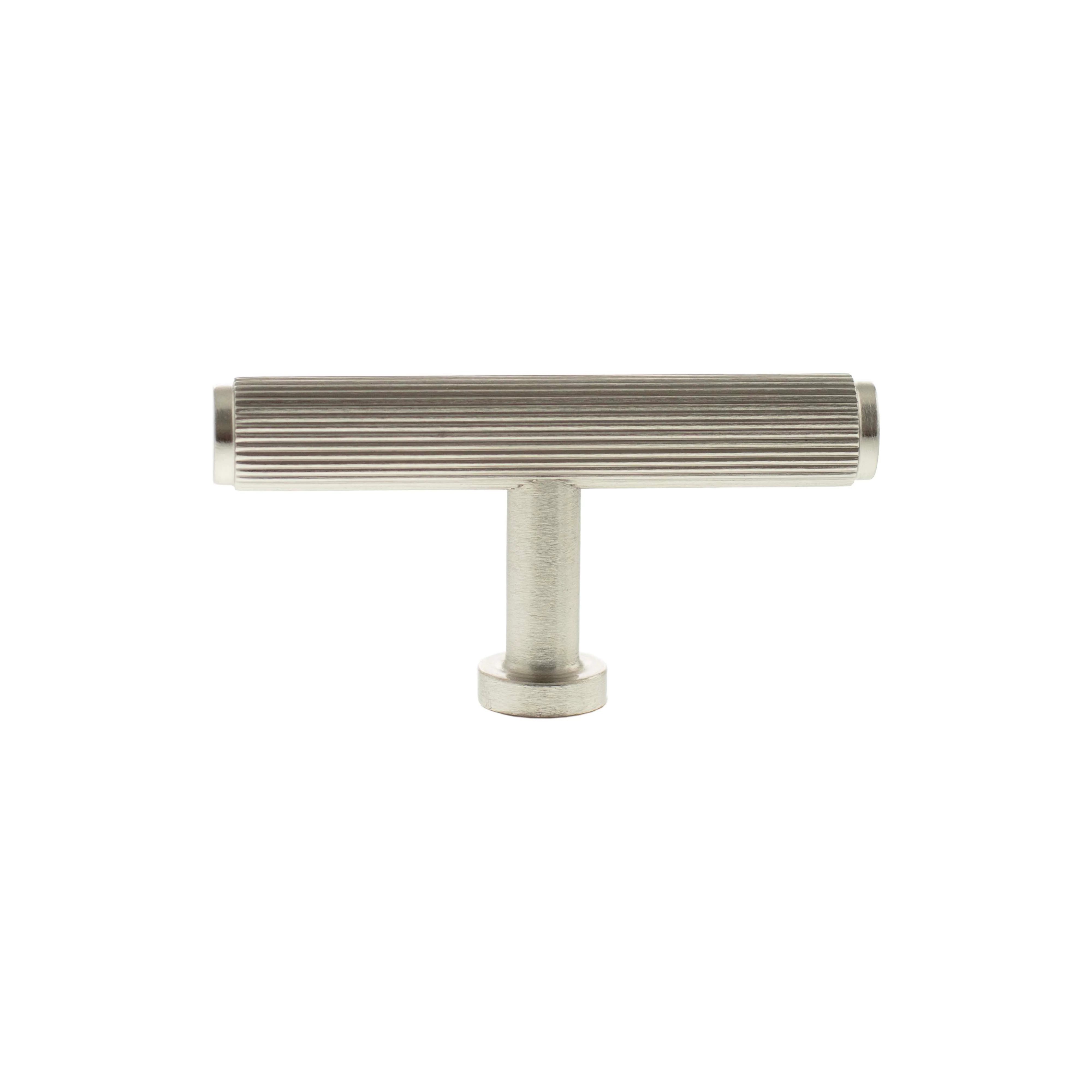 Millhouse Brass Battersea Linear T-Bar Cabinet Knob Handle - Image 2