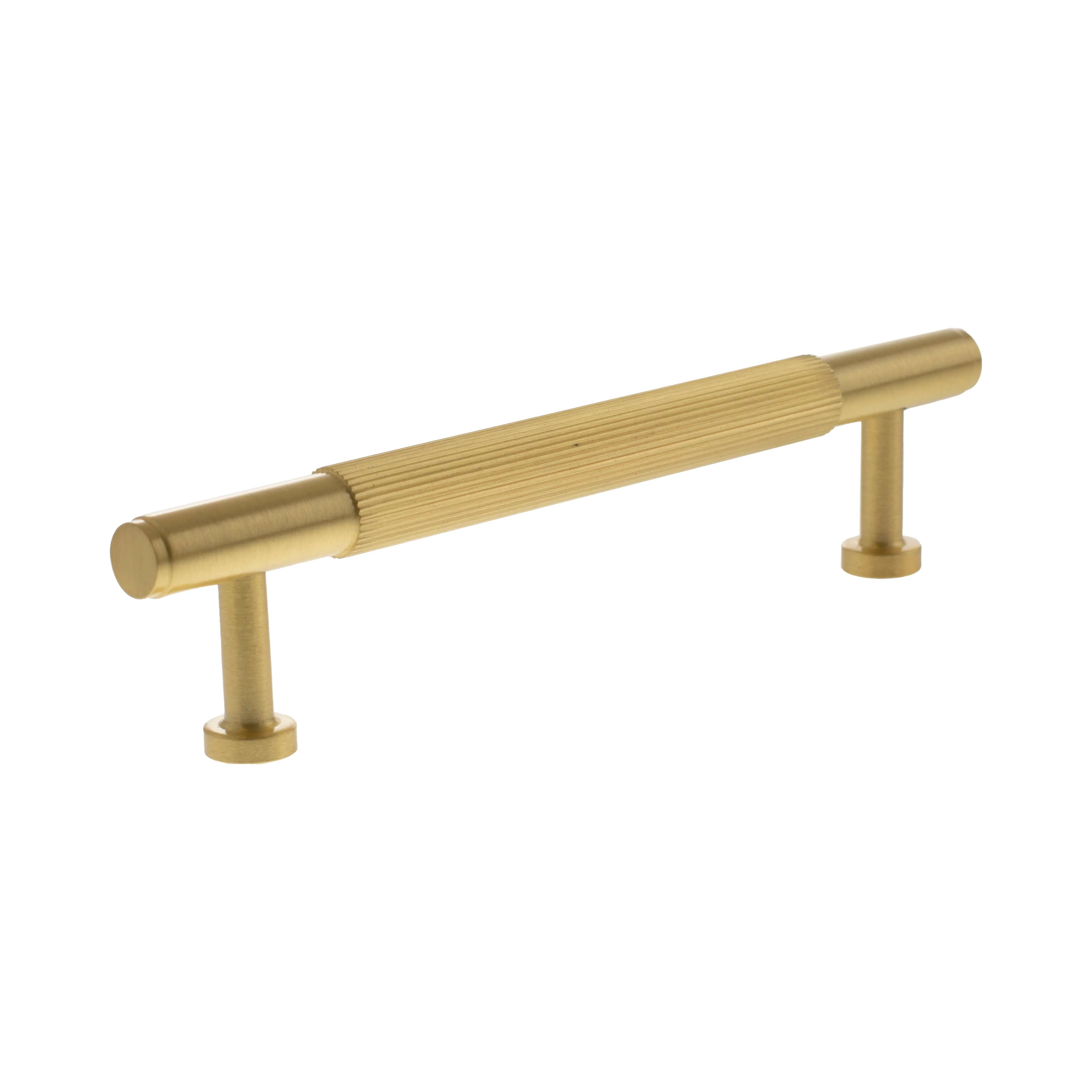 Millhouse Brass Battersea Linear T-Bar Cabinet Pull Handle 128mm - Image 3