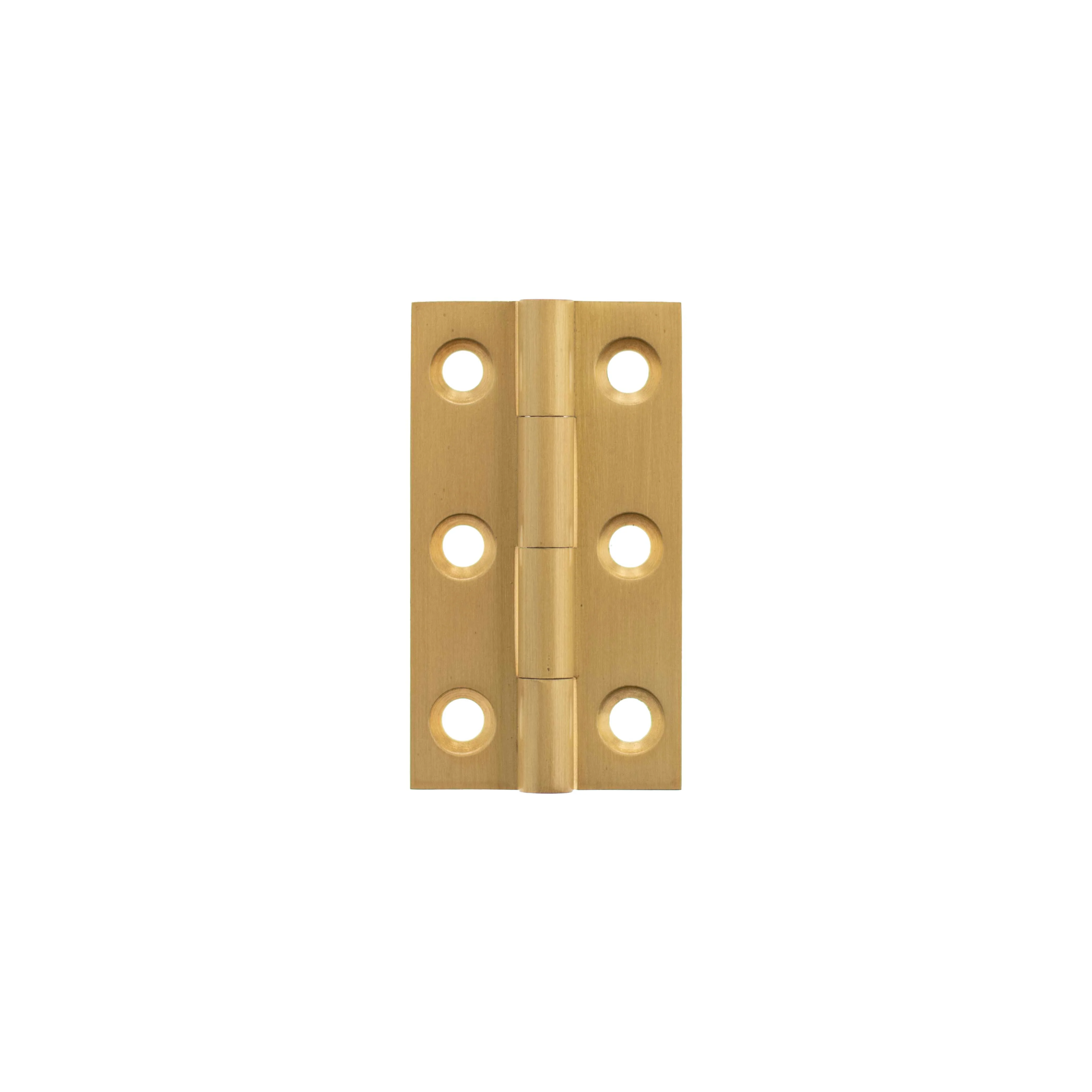 Millhouse Brass Cabinet Butt Hinges 50mm x 28mm x 2mm - Image 3