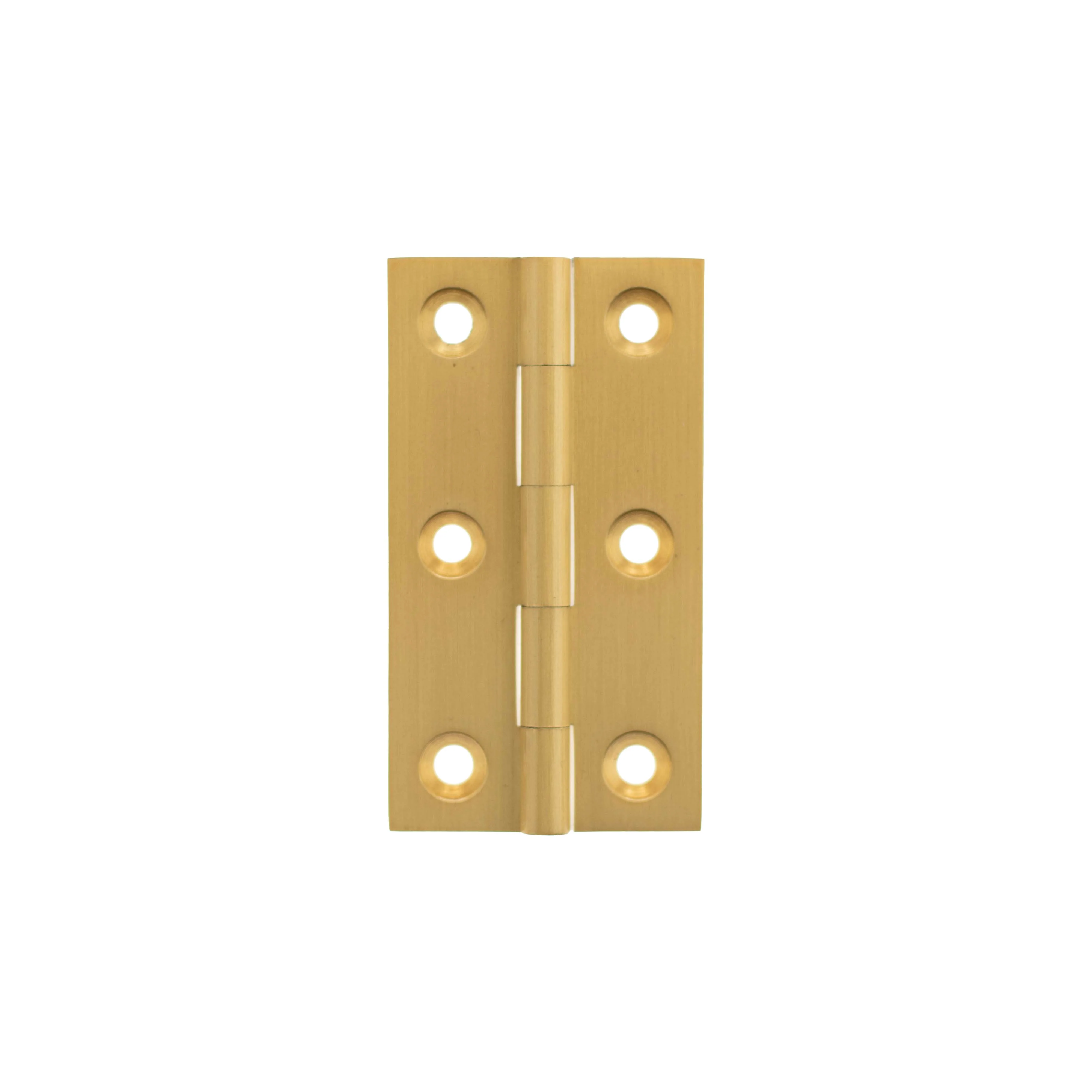 Millhouse Brass Cabinet Butt Hinges 64mm x 35mm x 2mm - Image 3