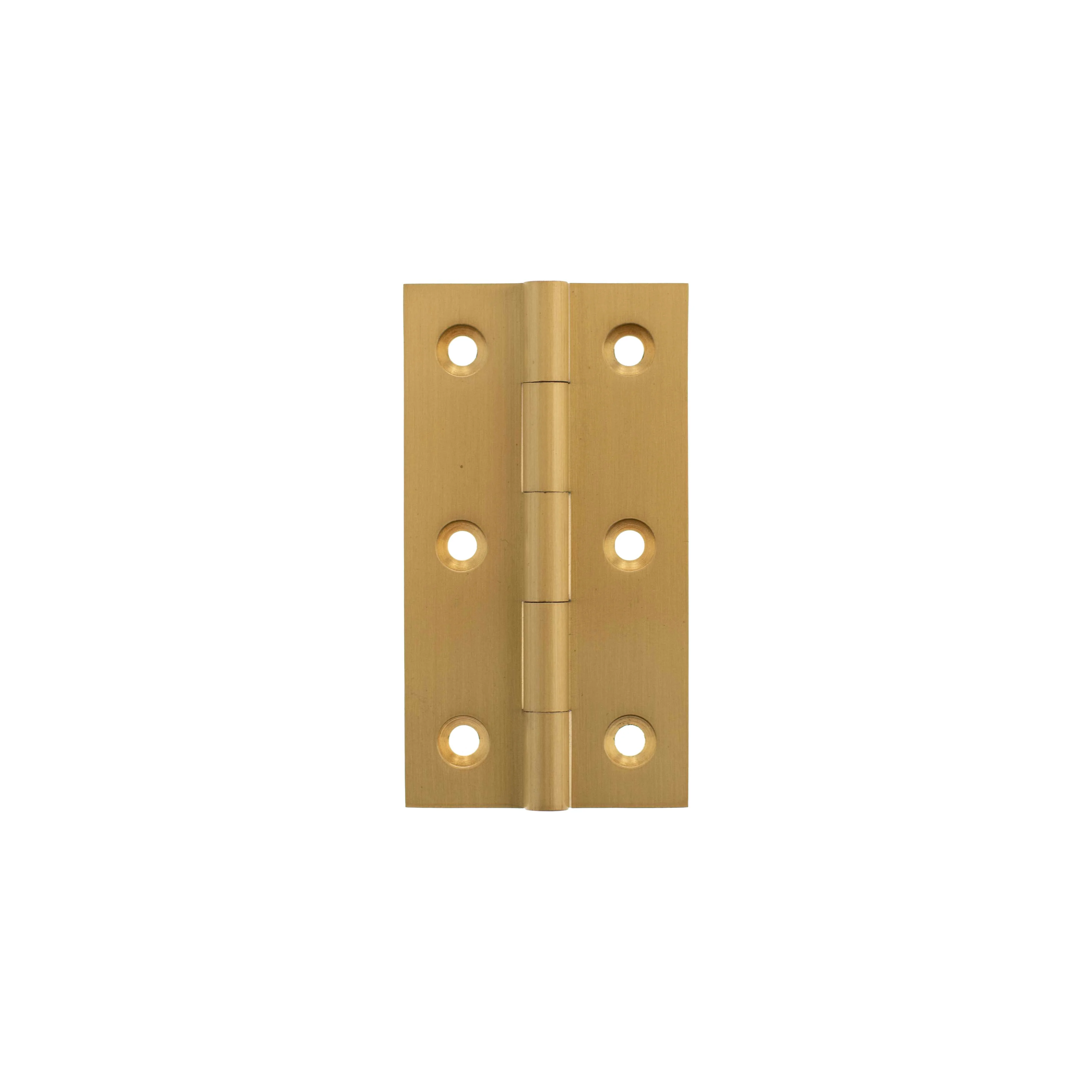 Millhouse Brass Cabinet Butt Hinges 75mm x 41mm x 2mm - Image 3