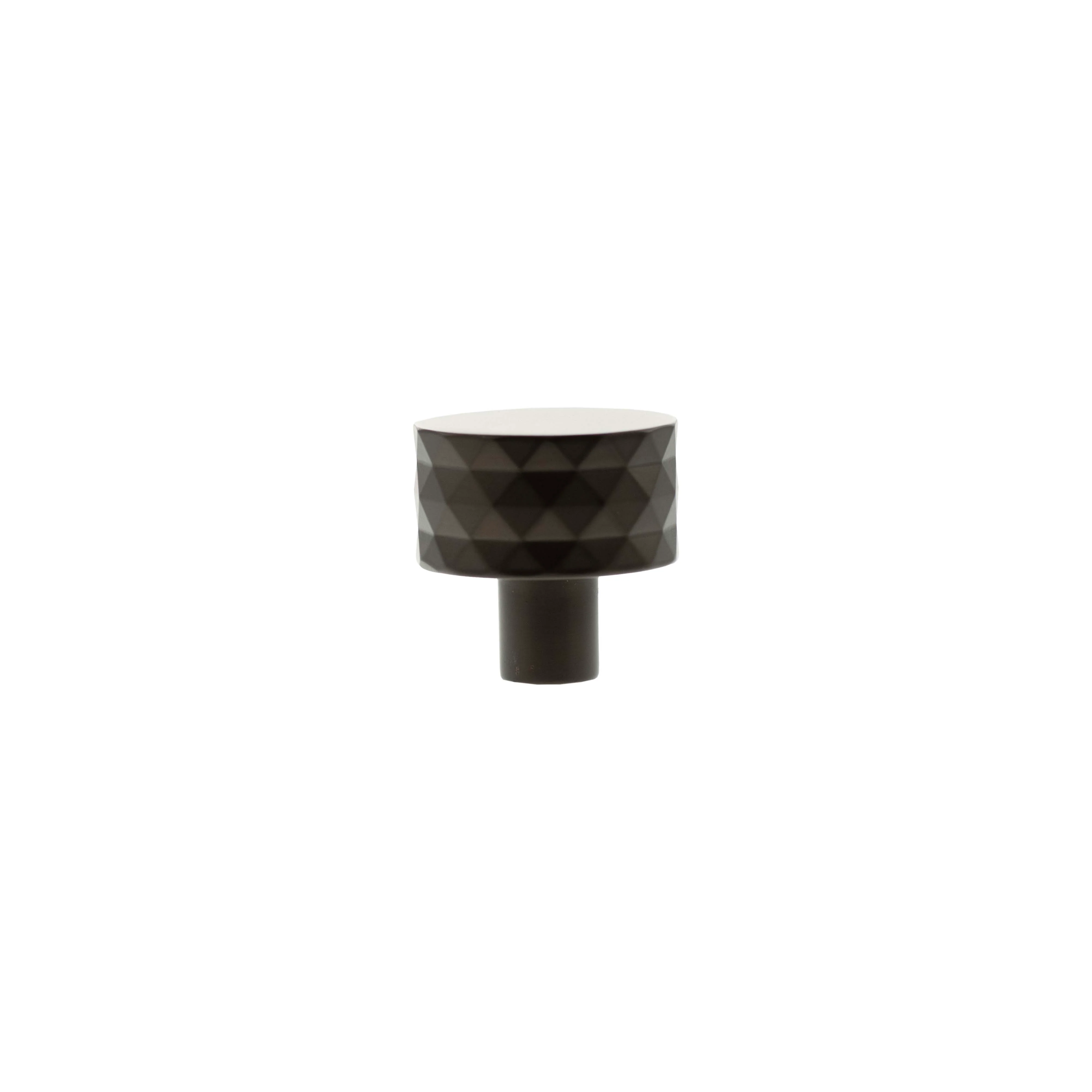 Millhouse Brass Chrysler Diamond Round Cabinet Knob Handle