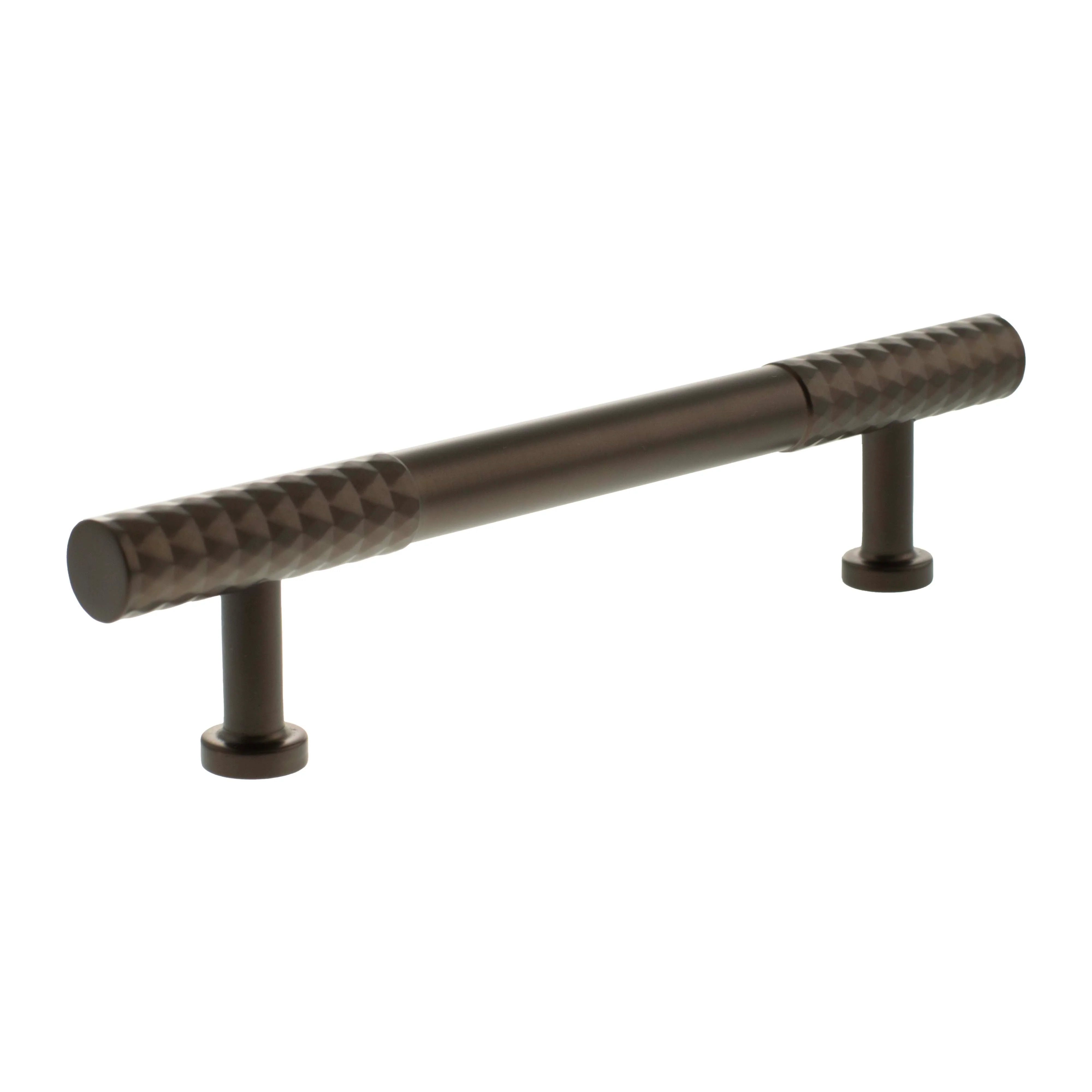 Millhouse Brass Chrysler Diamond T-Bar Cabinet Pull Handle 128mm
