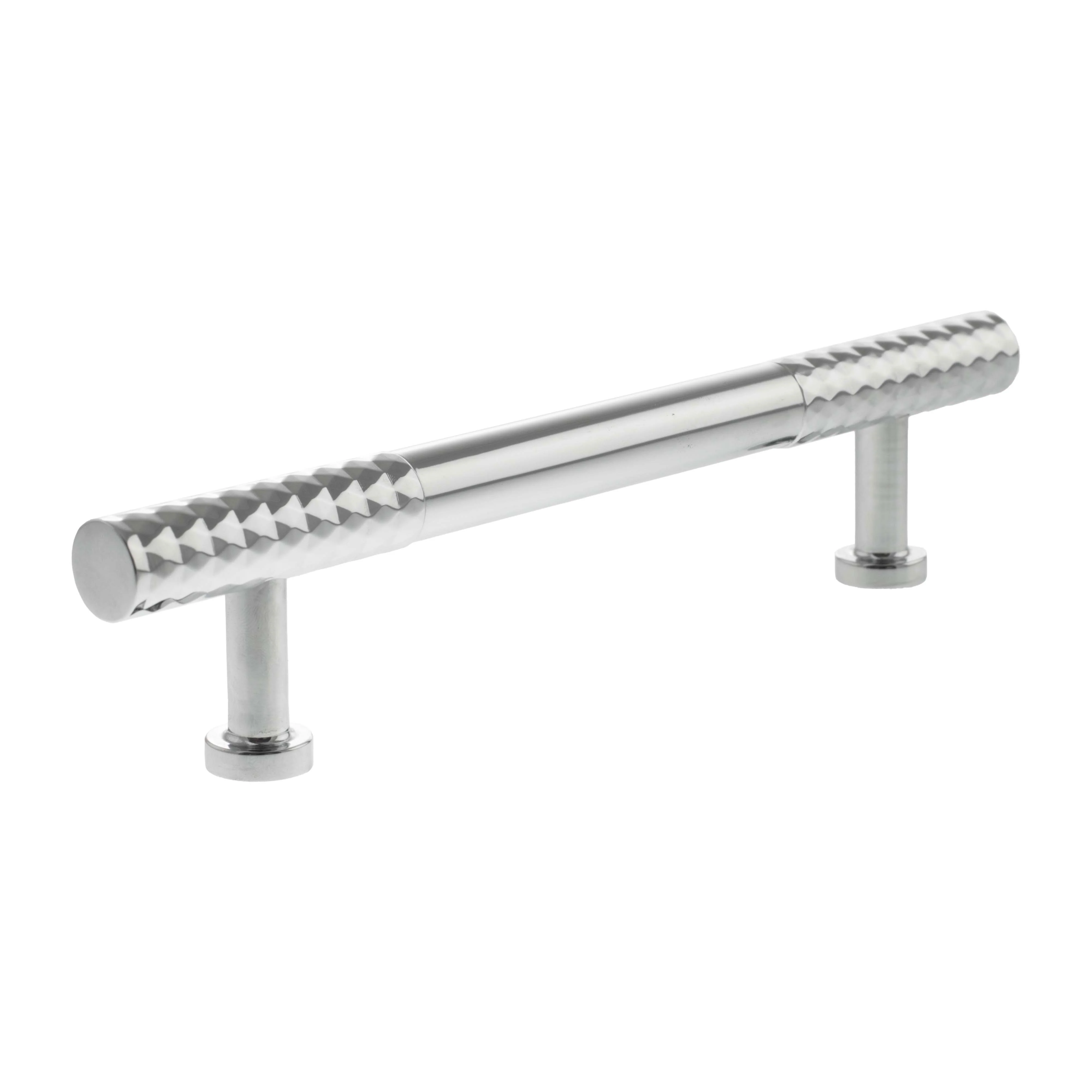 Millhouse Brass Chrysler Diamond T-Bar Cabinet Pull Handle 128mm - Image 4