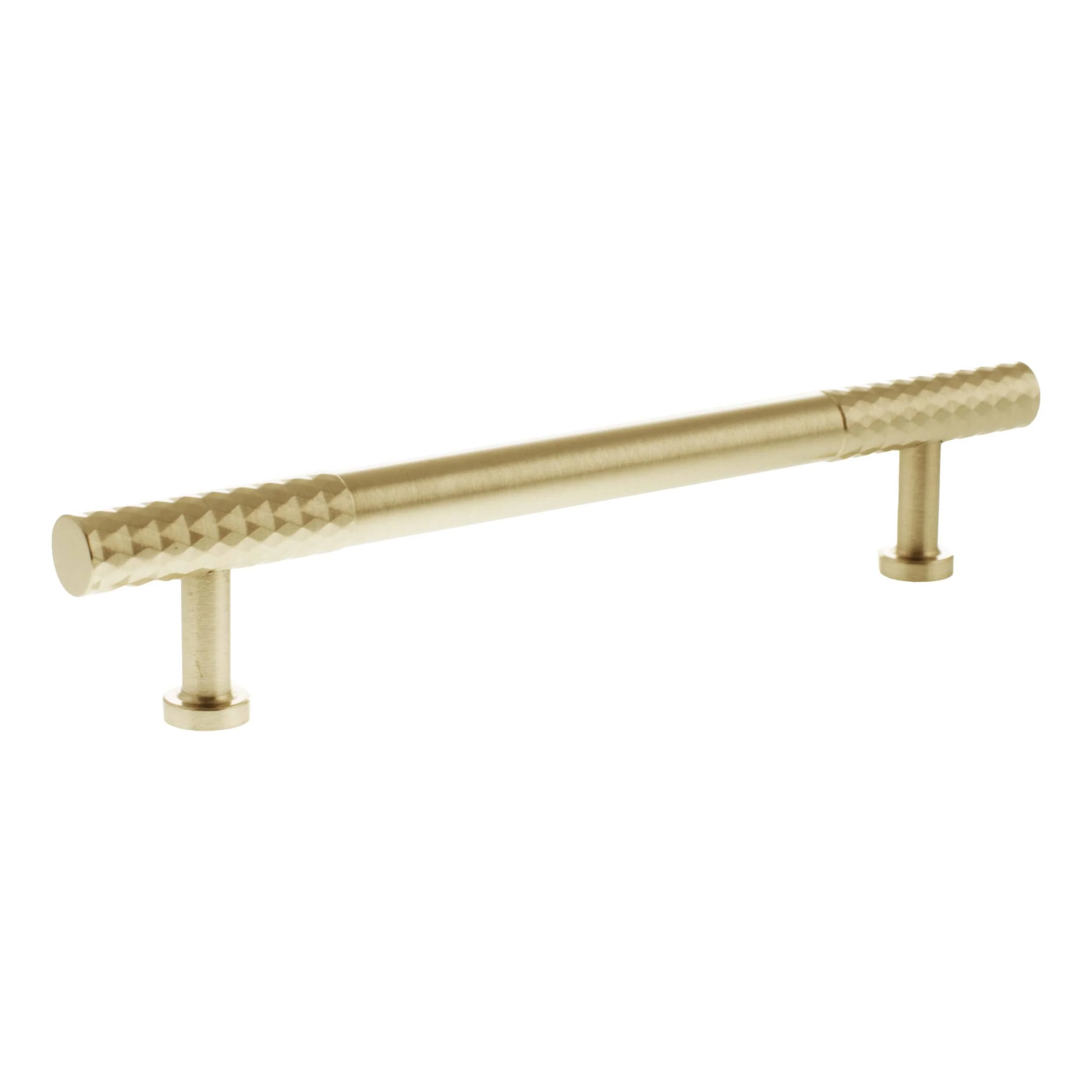 Millhouse Brass Chrysler Diamond T-Bar Cabinet Pull Handle 160mm - Image 3