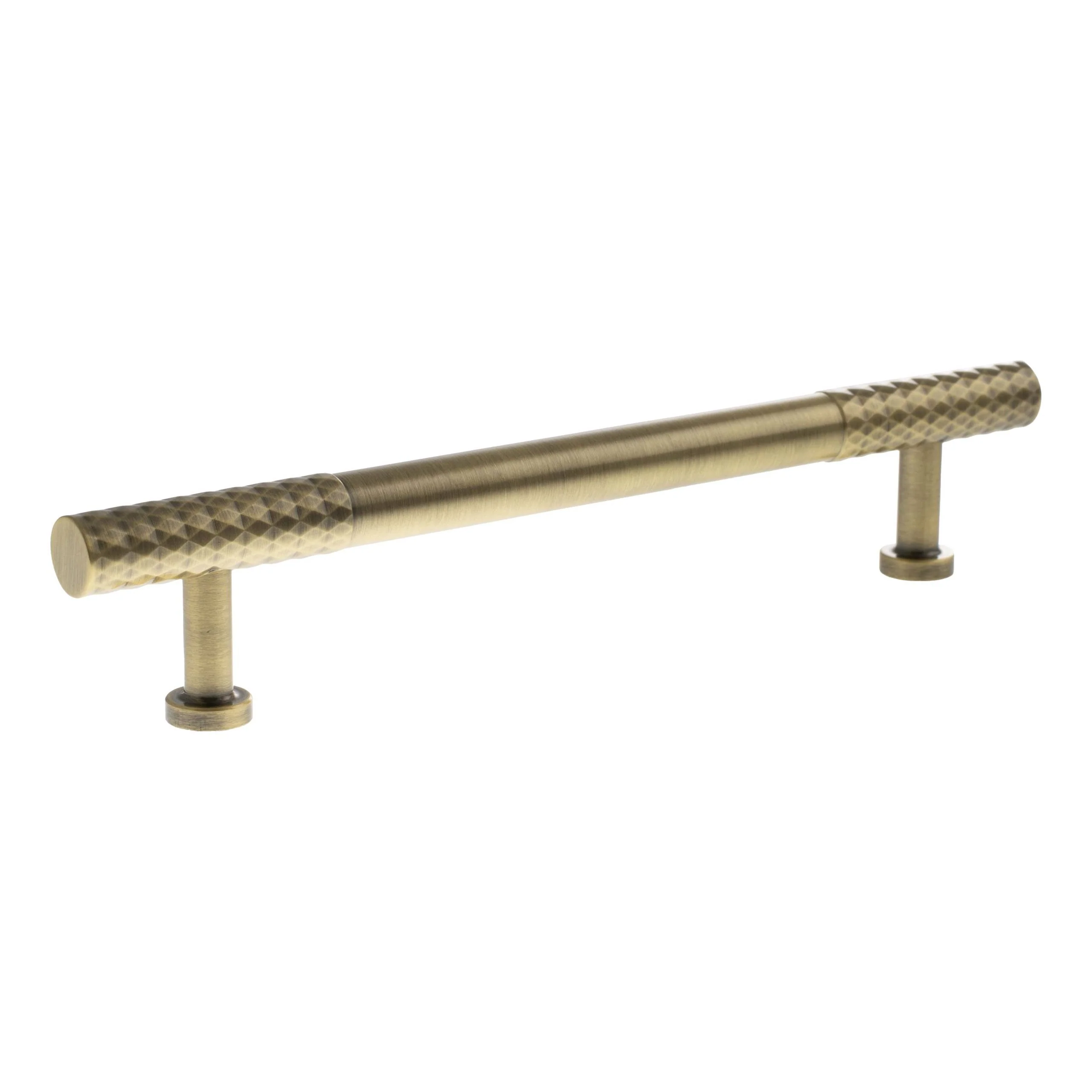 Millhouse Brass Chrysler Diamond T-Bar Cabinet Pull Handle 160mm - Image 6