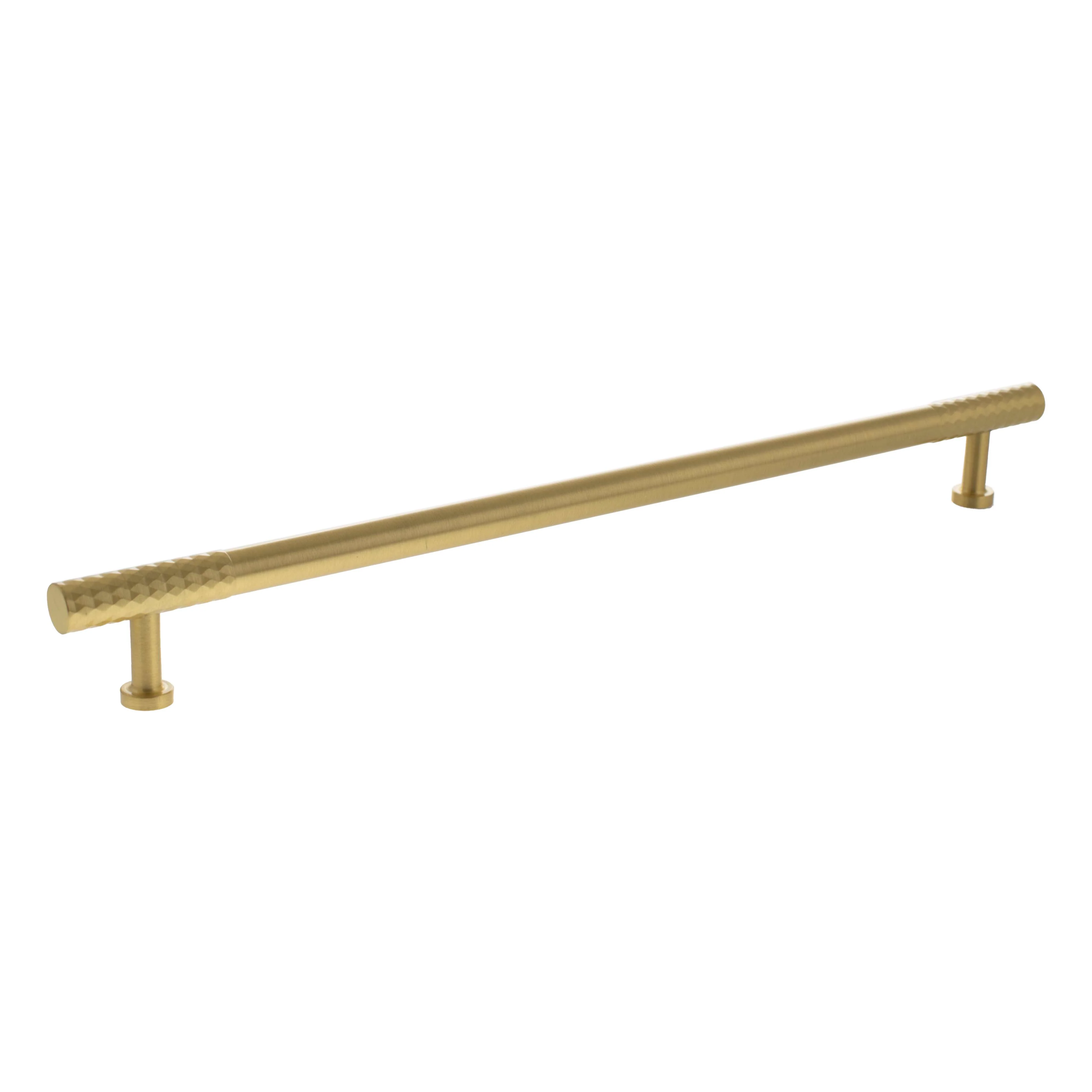 Millhouse Brass Chrysler Diamond T-Bar Cabinet Pull Handle 320mm - Image 3