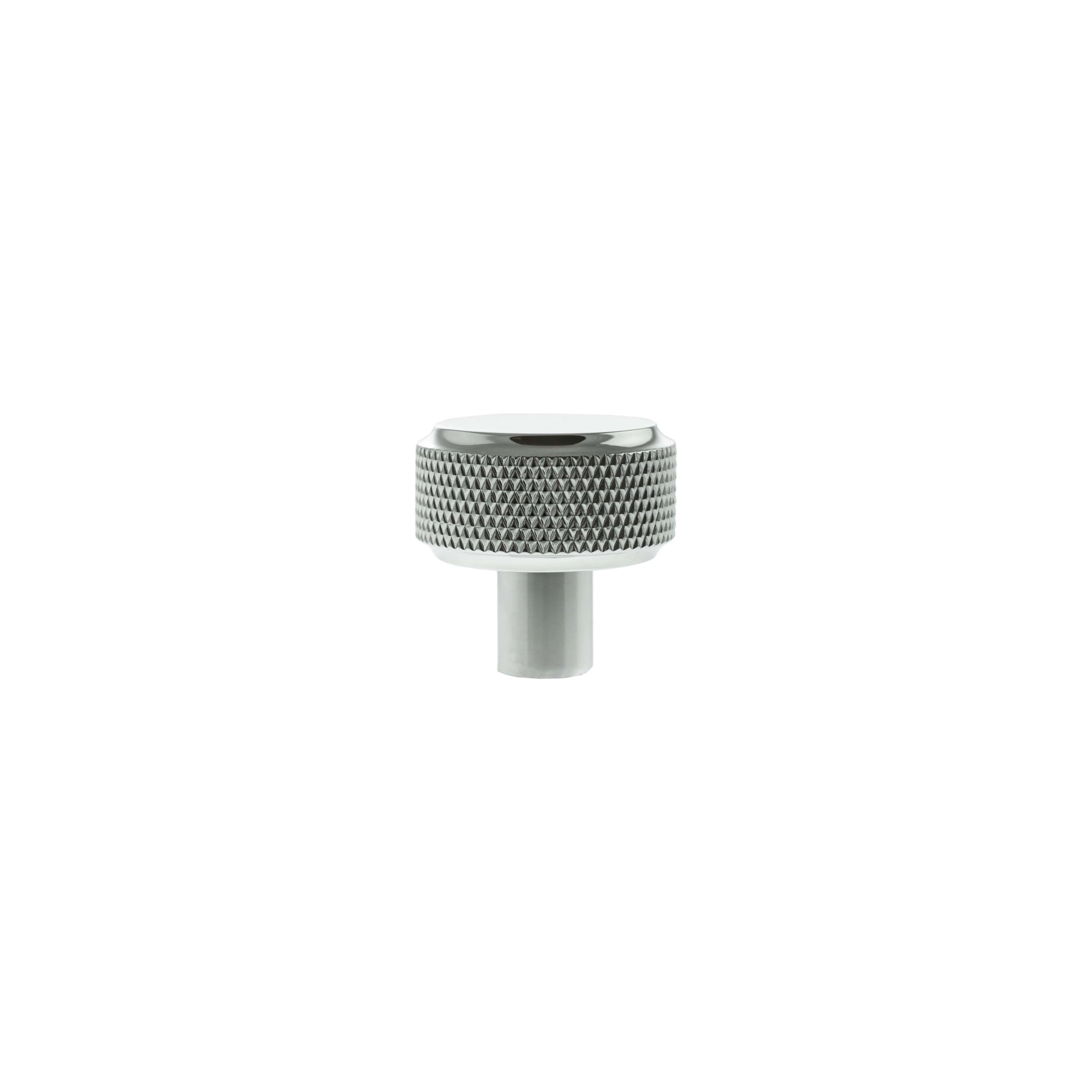 Millhouse Brass Eiffel Knurled Round Cabinet Knob Handle - Image 4