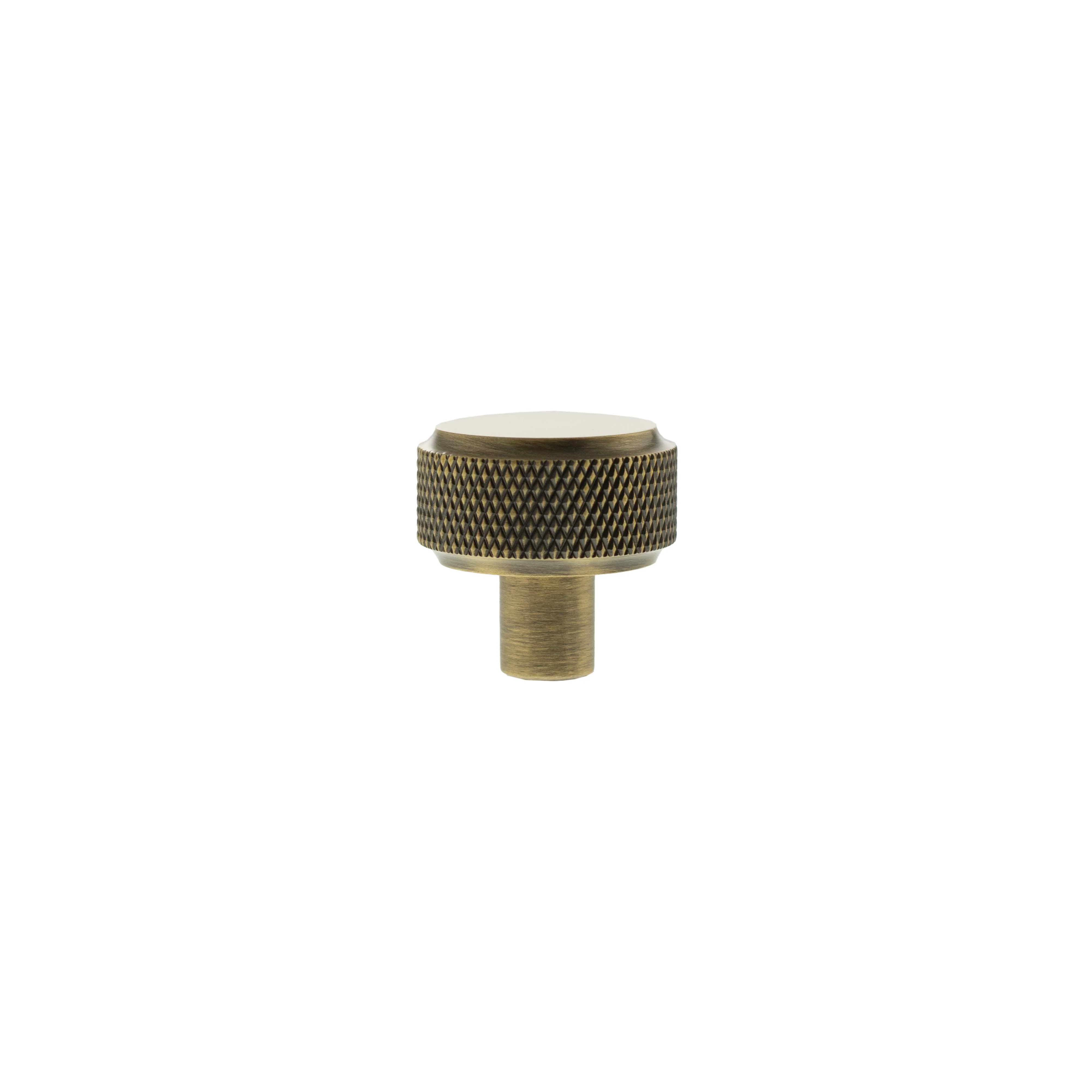Millhouse Brass Eiffel Knurled Round Cabinet Knob Handle - Image 6