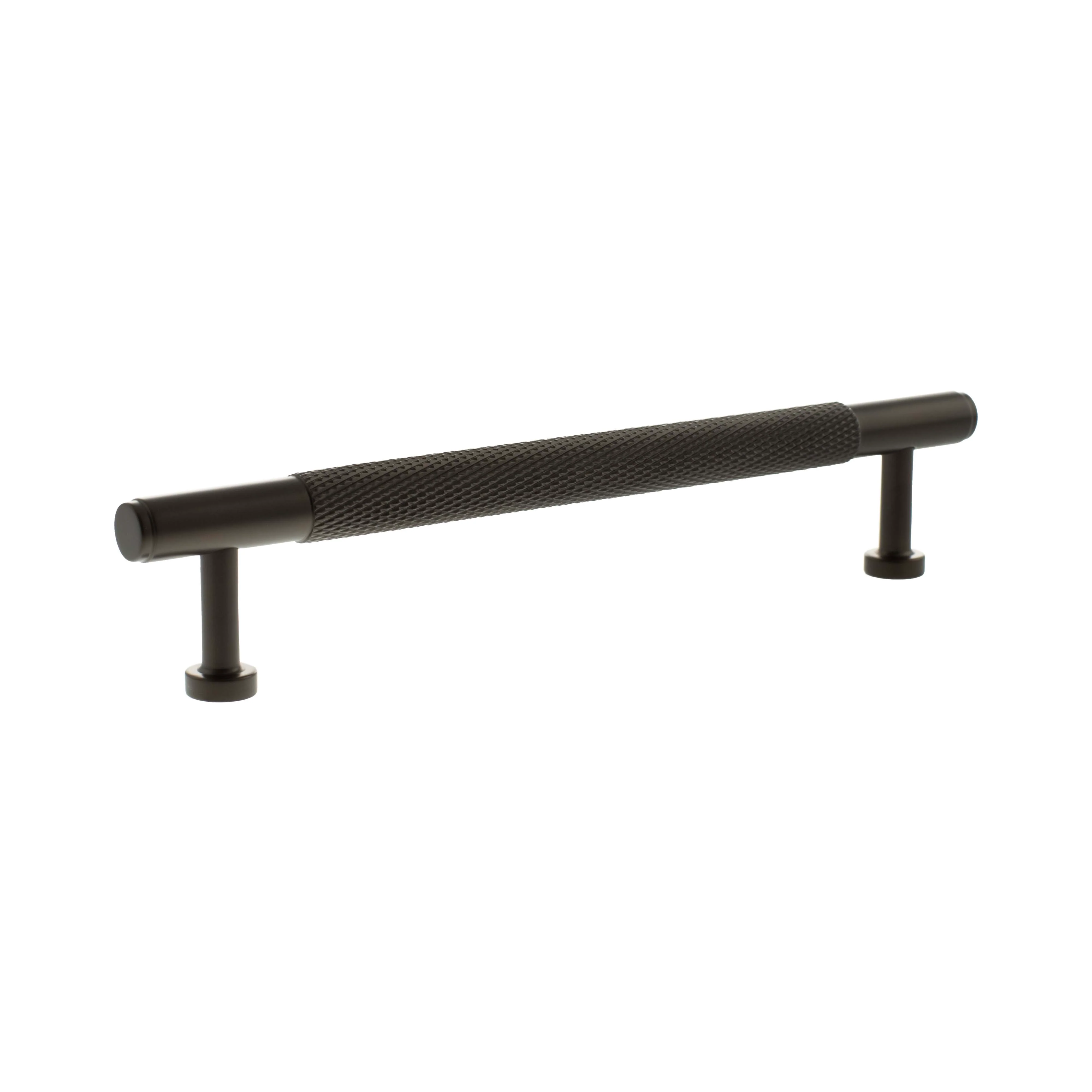 Millhouse Brass Eiffel Knurled T-Bar Cabinet Pull Handle 160mm