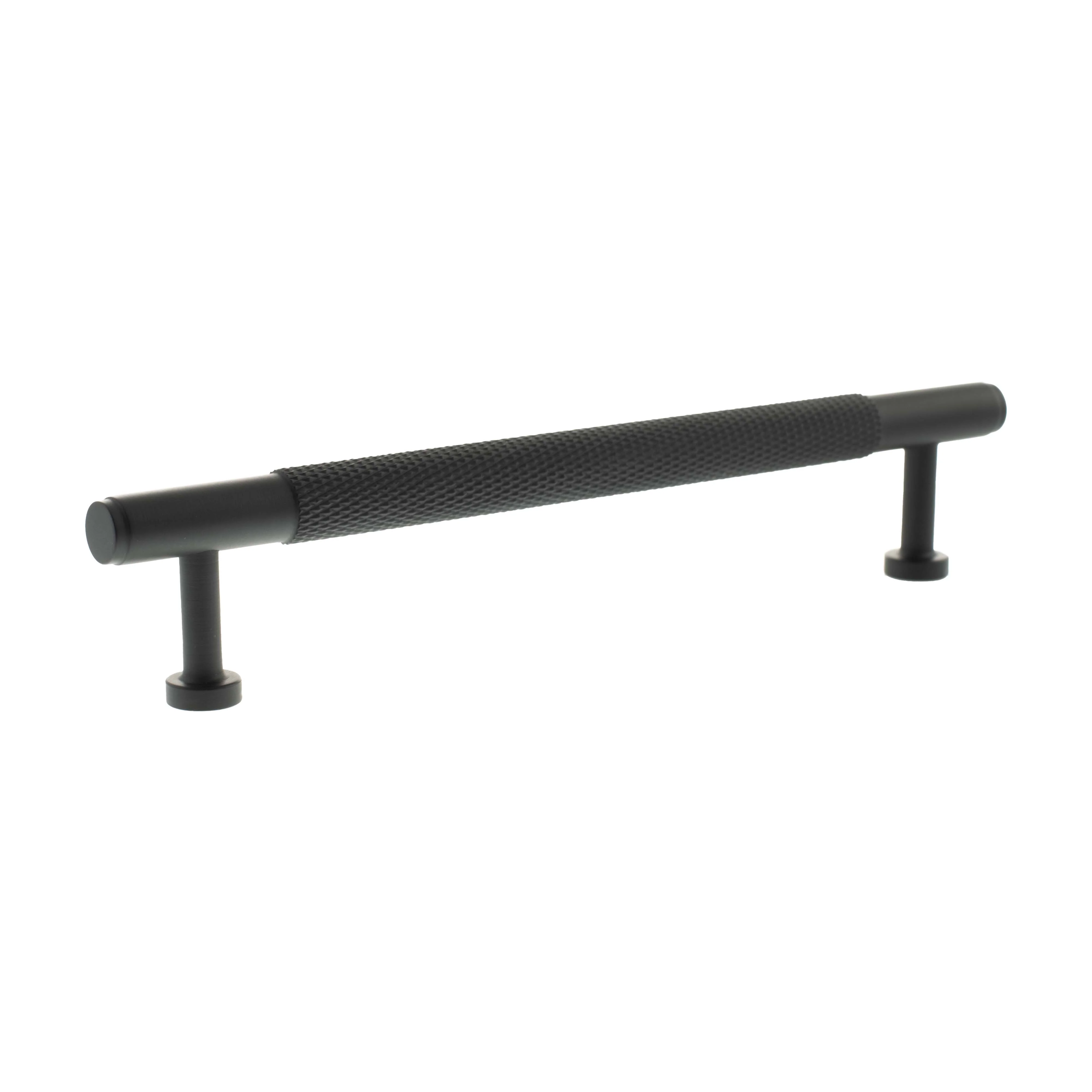 Millhouse Brass Eiffel Knurled T-Bar Cabinet Pull Handle 160mm - Image 5
