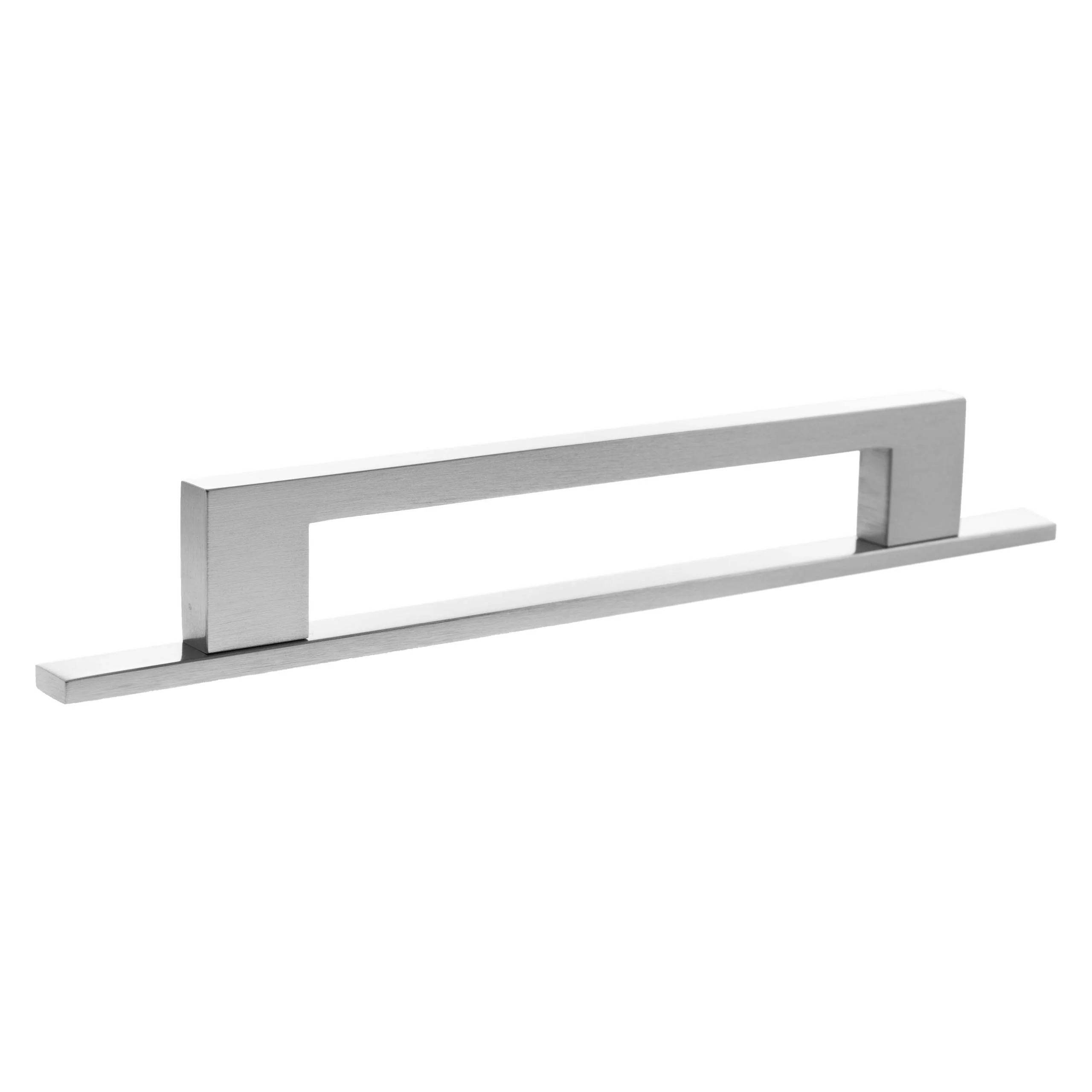 Millhouse Brass Empire Slim Cabinet Pull Handle on Backplate 160mm - Image 4