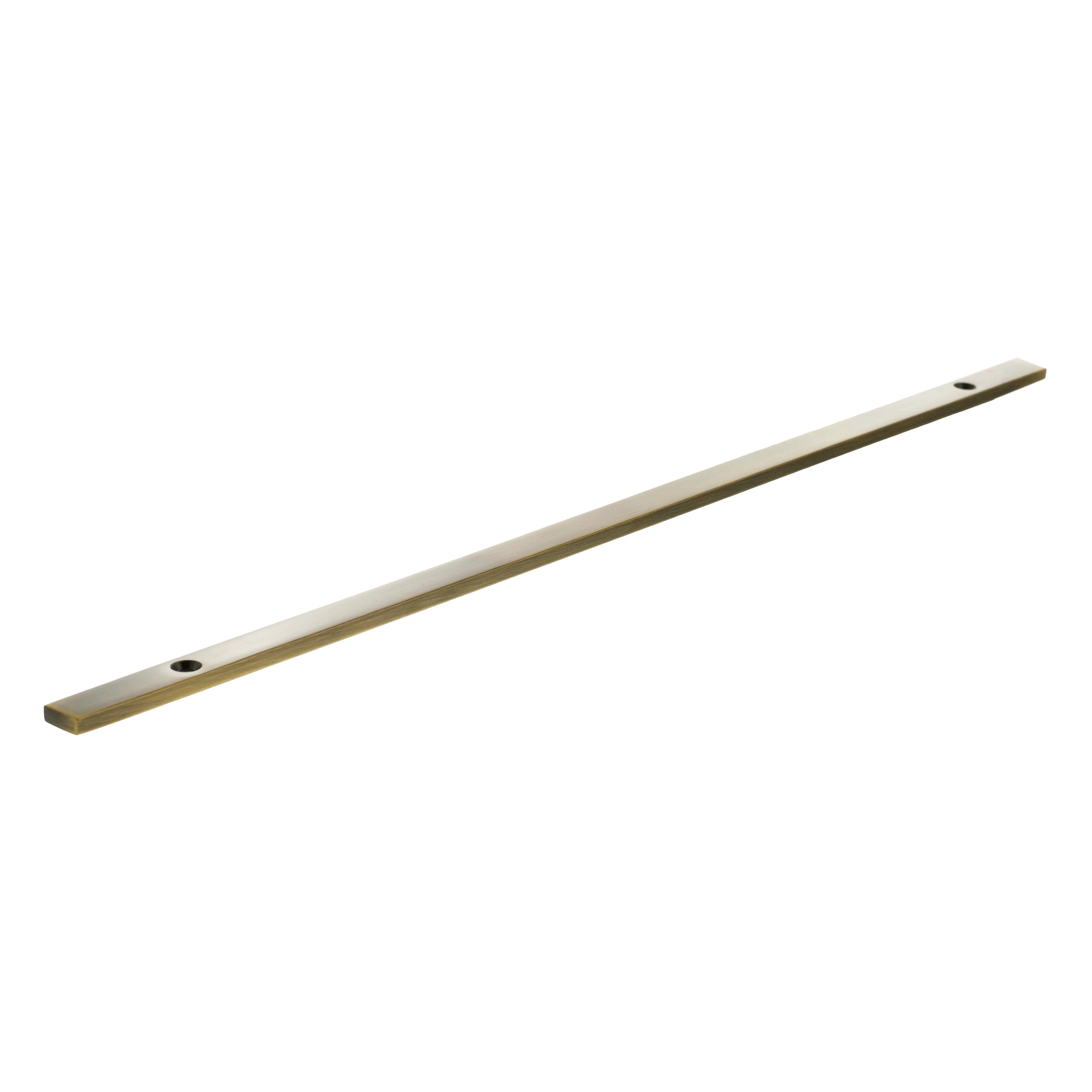Millhouse Brass Long Narrow Cabinet Handle Backplate 320mm - Image 6