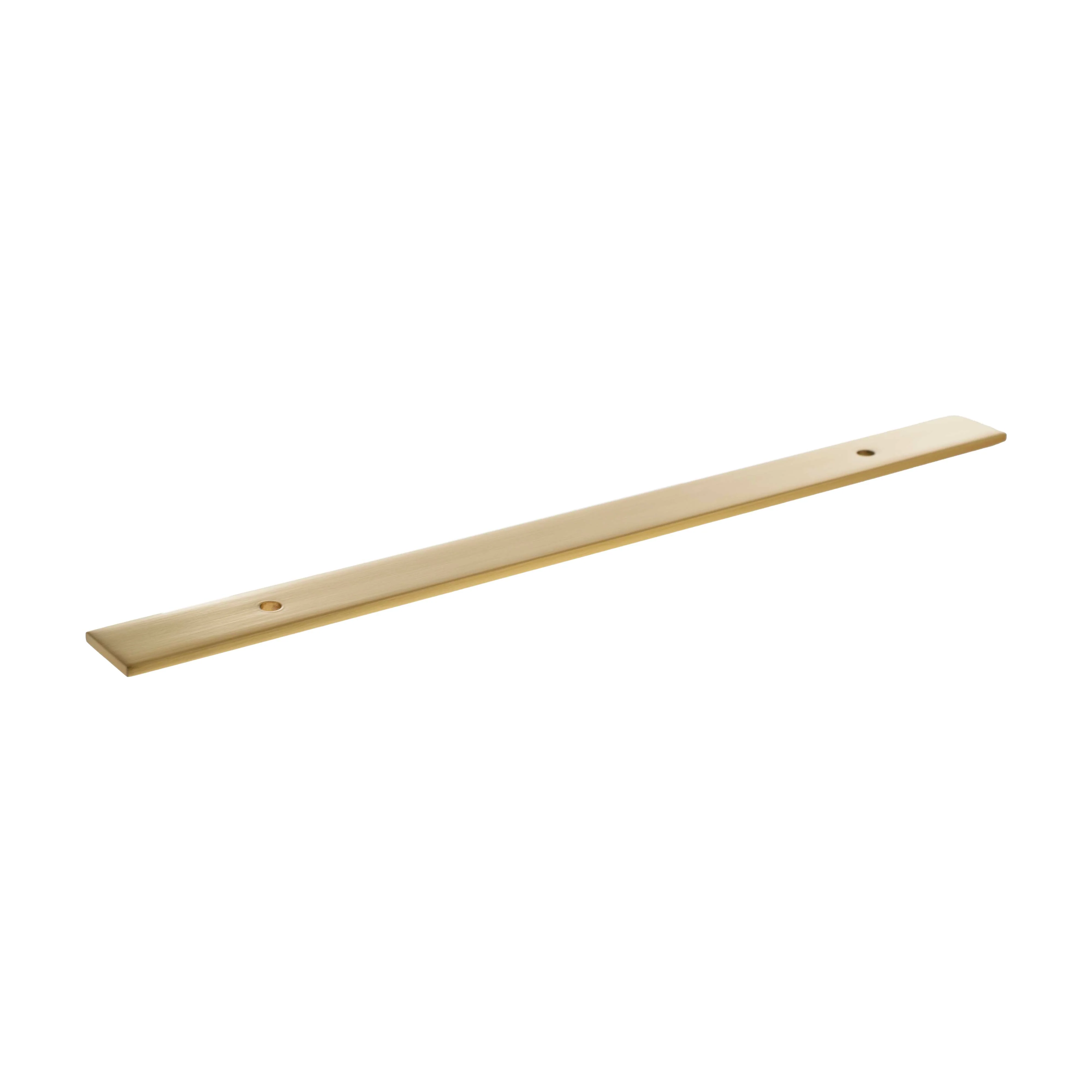 Millhouse Brass Long Wide Cabinet Handle Backplate 160mm - Image 3