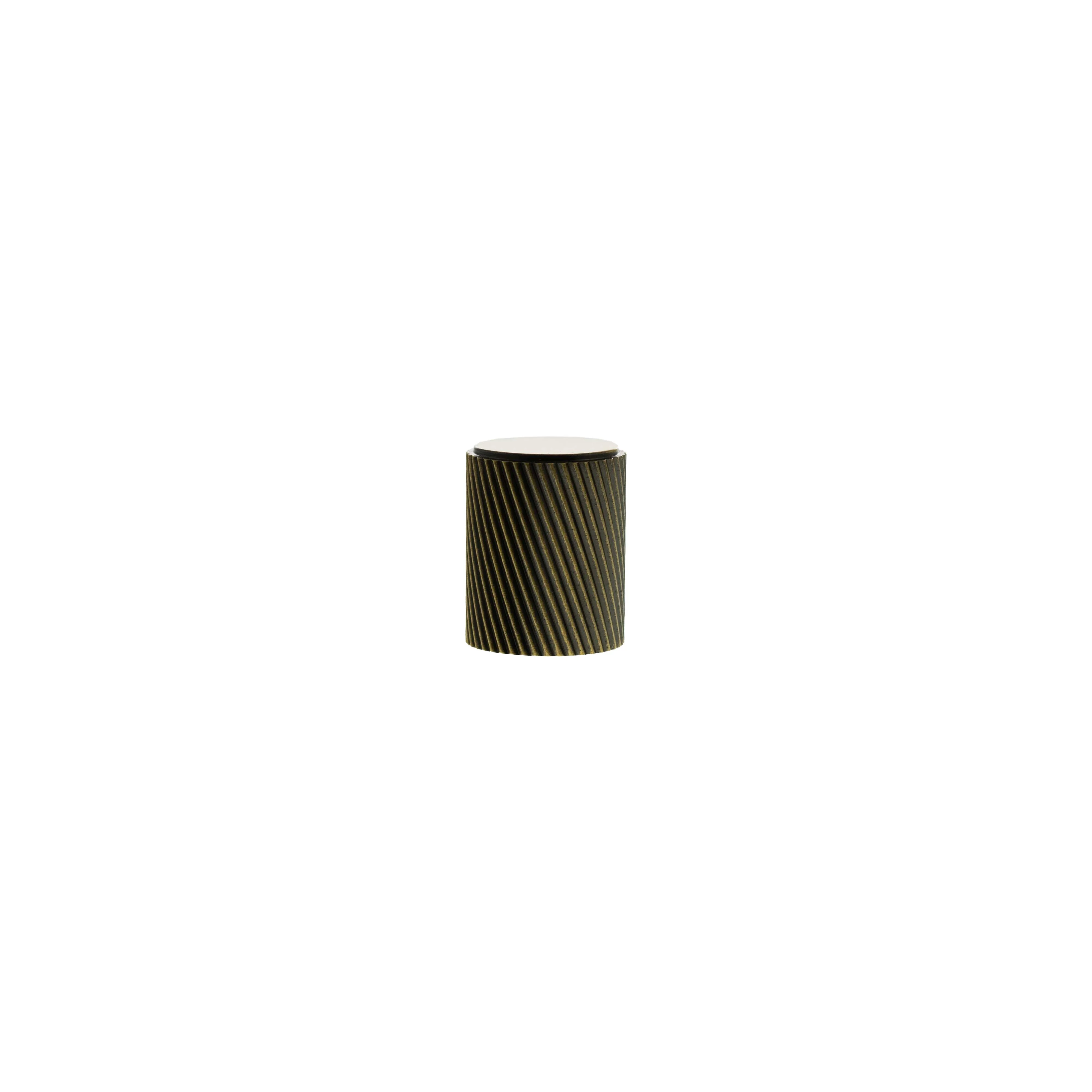 Millhouse Brass Paddington Spiral Cylinder Cabinet Knob Handle - Image 6