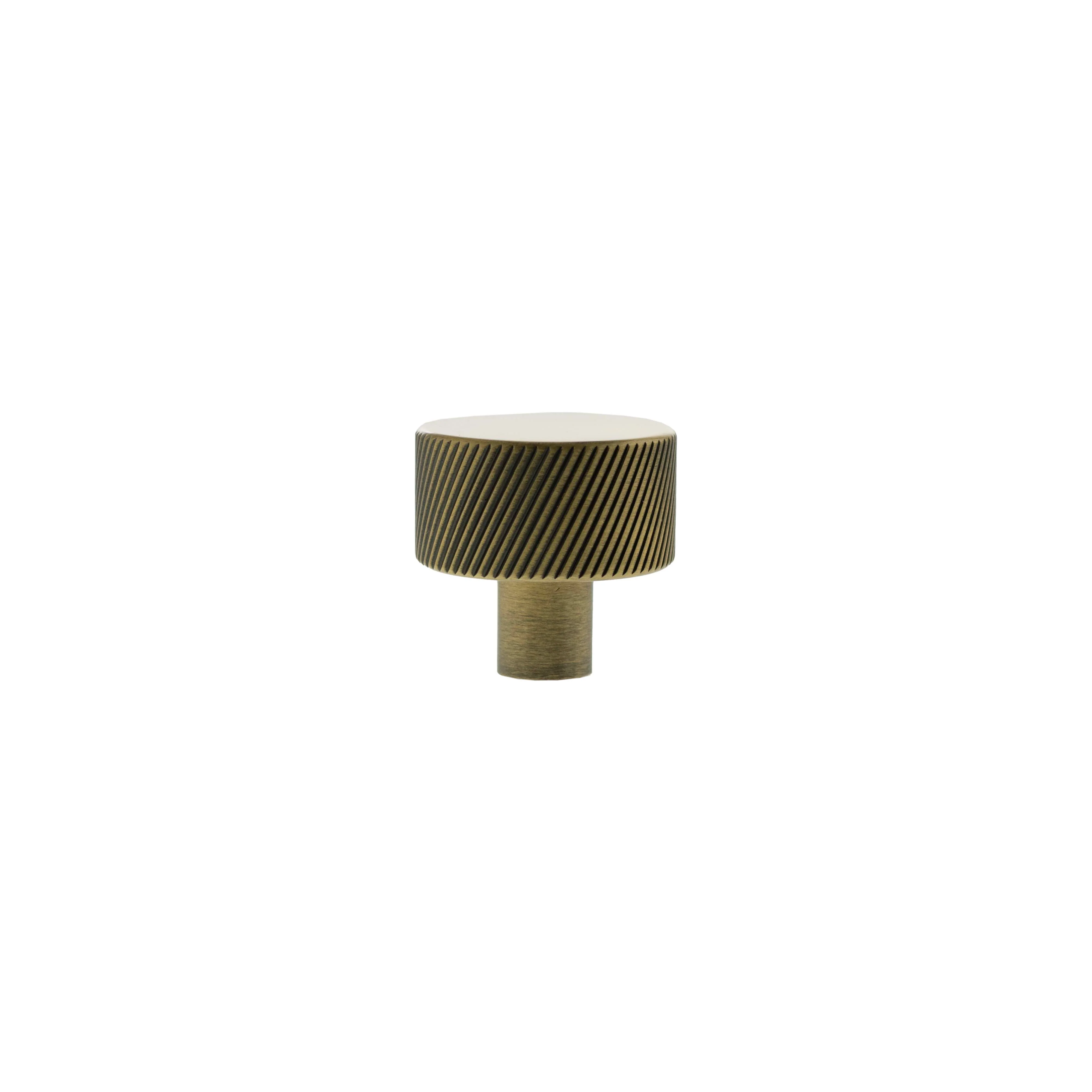 Millhouse Brass Paddington Spiral Round Cabinet Knob Handle - Image 6