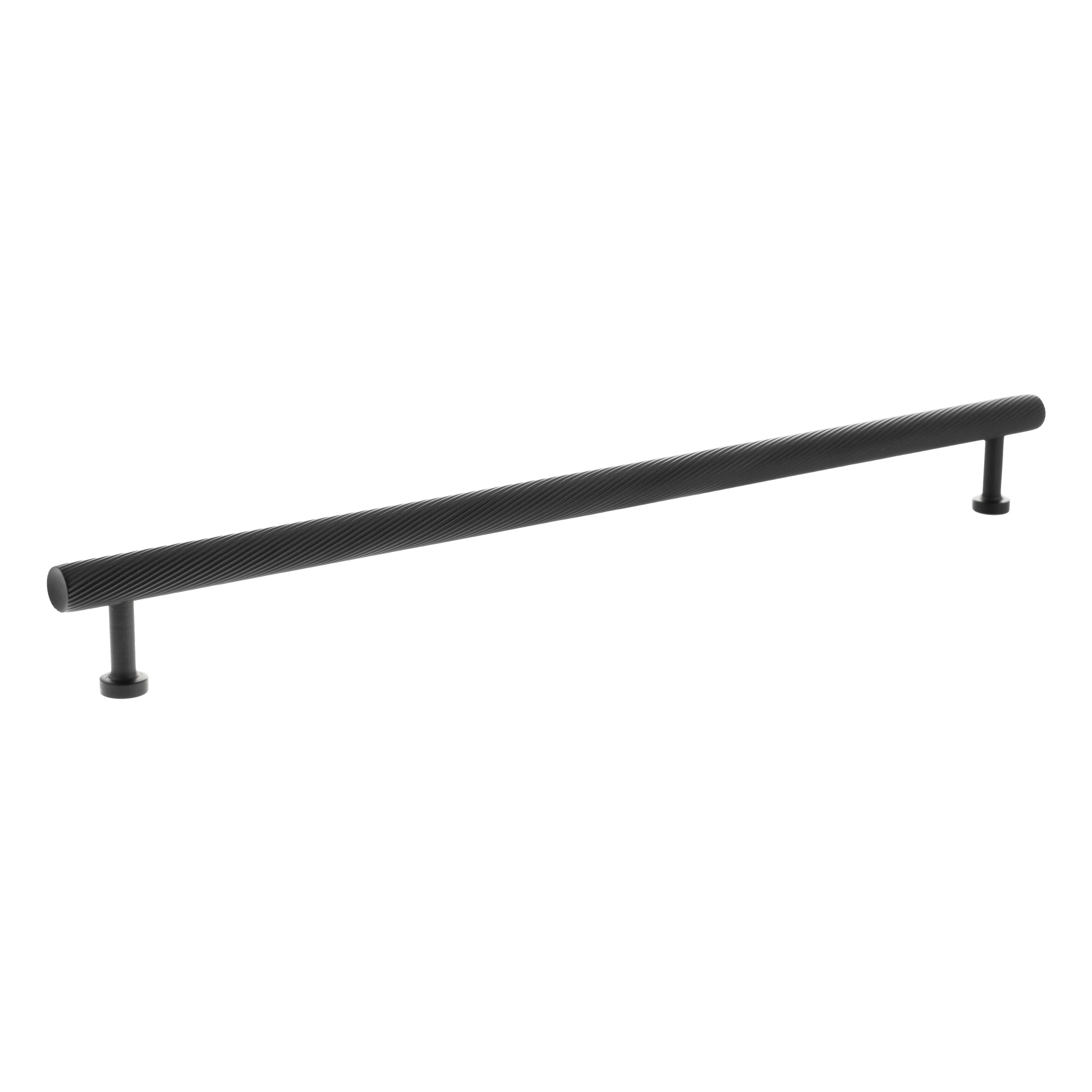Millhouse Brass Paddington Spiral T-Bar Cabinet Pull Handle 320mm - Image 5