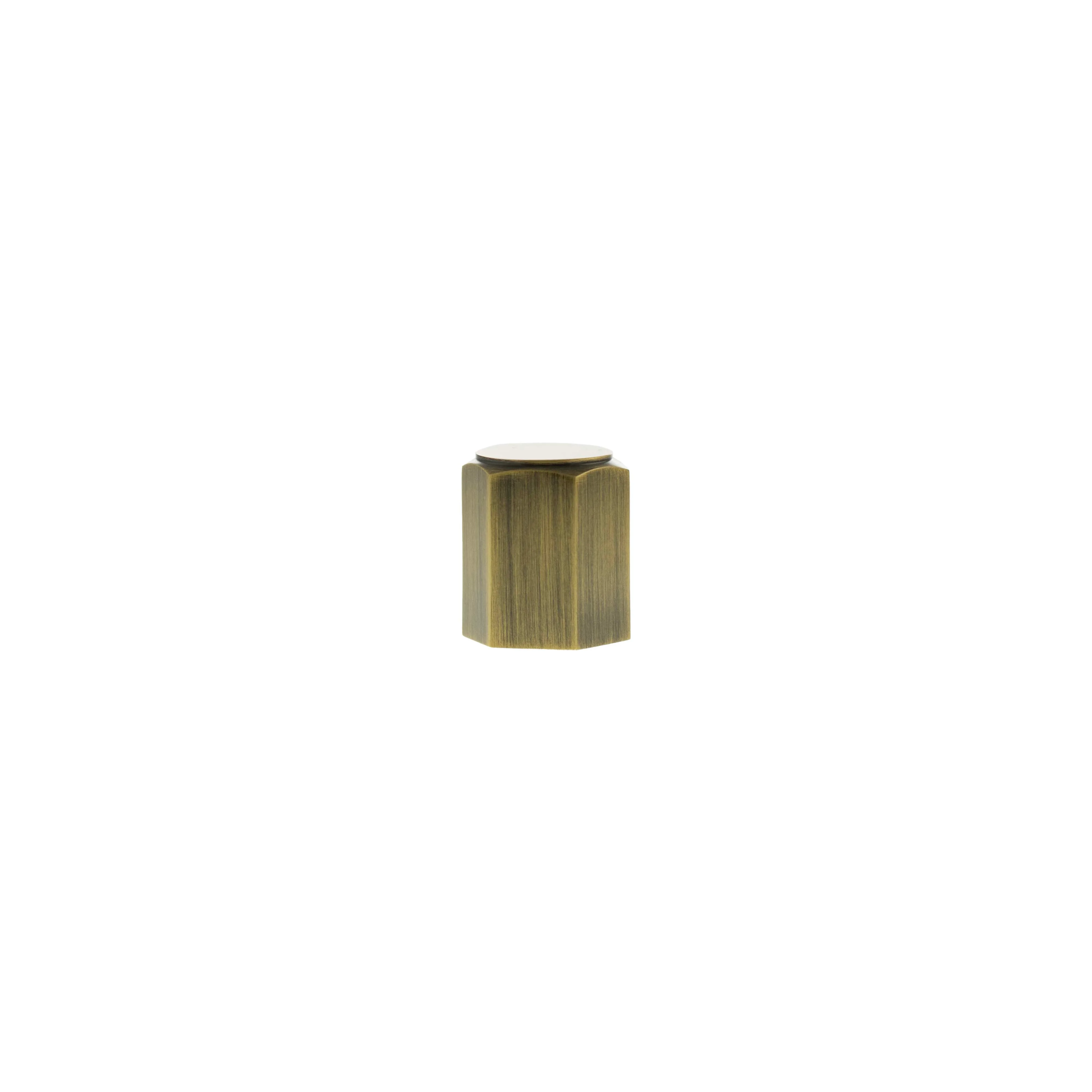 Millhouse Brass Pennington Hexagonal Cylinder Cabinet Knob Handle - Image 6