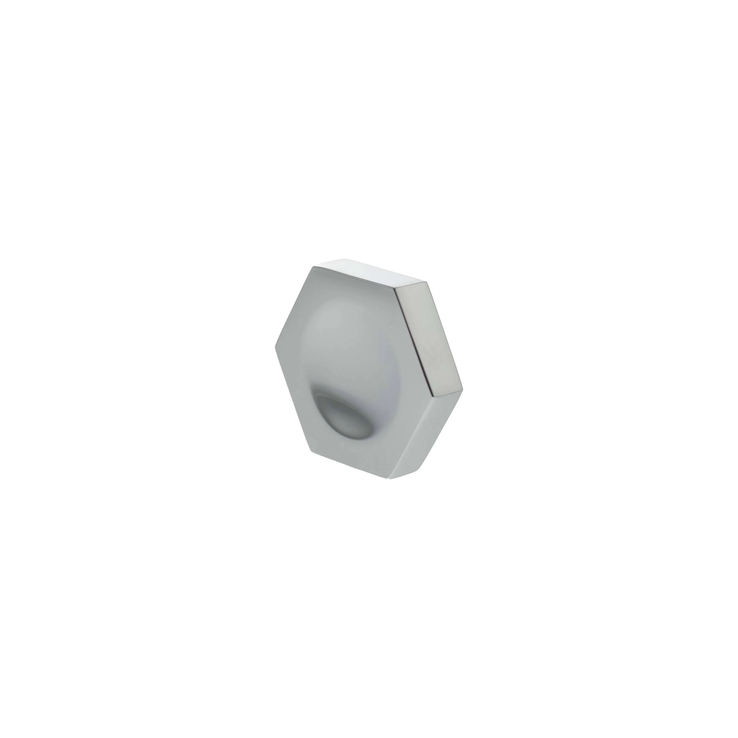 Millhouse Brass Pennington Hexagonal Finger Pull Cabinet Knob Handle - Image 4