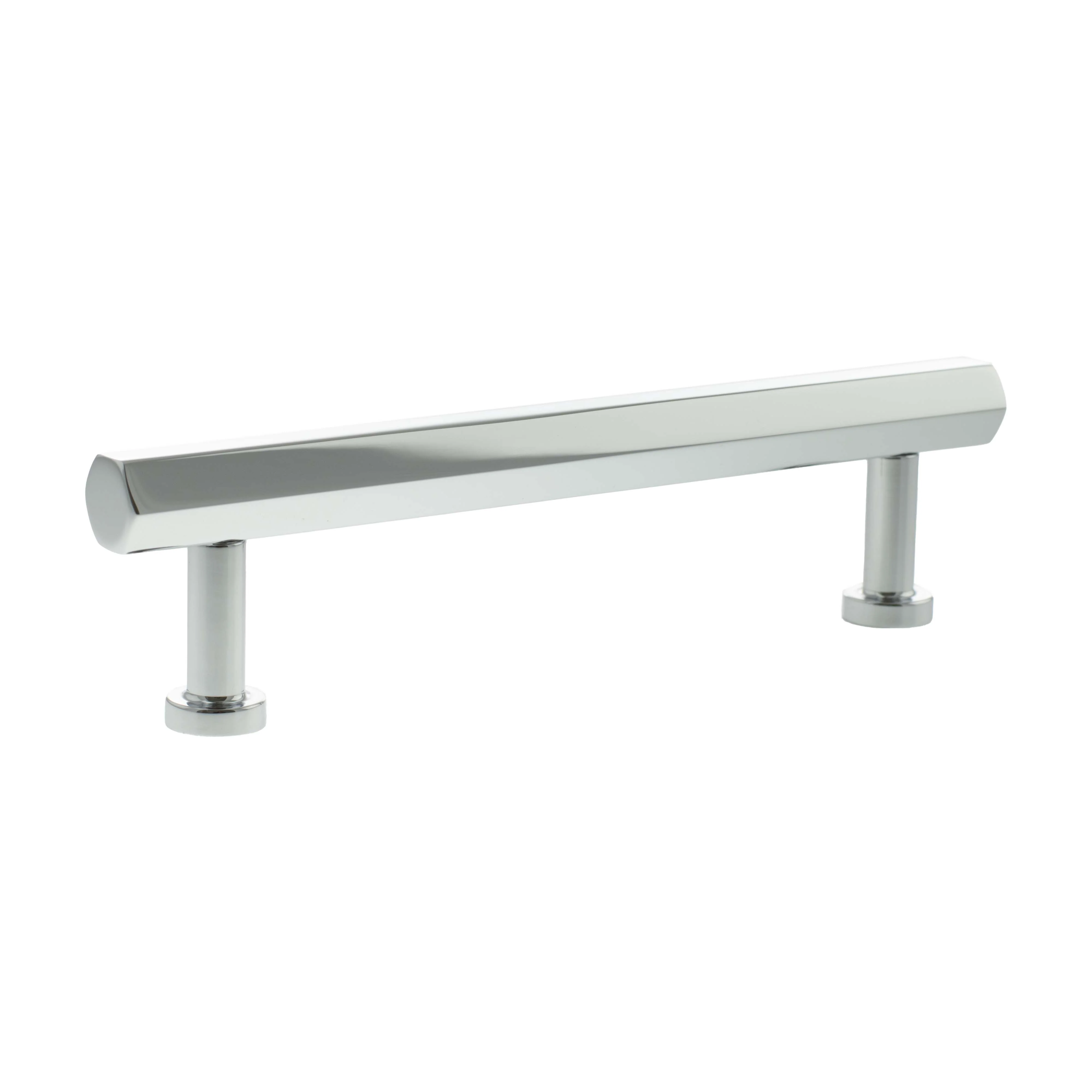 Millhouse Brass Pennington Hexagonal T-Bar Cabinet Pull Handle 128mm - Image 4