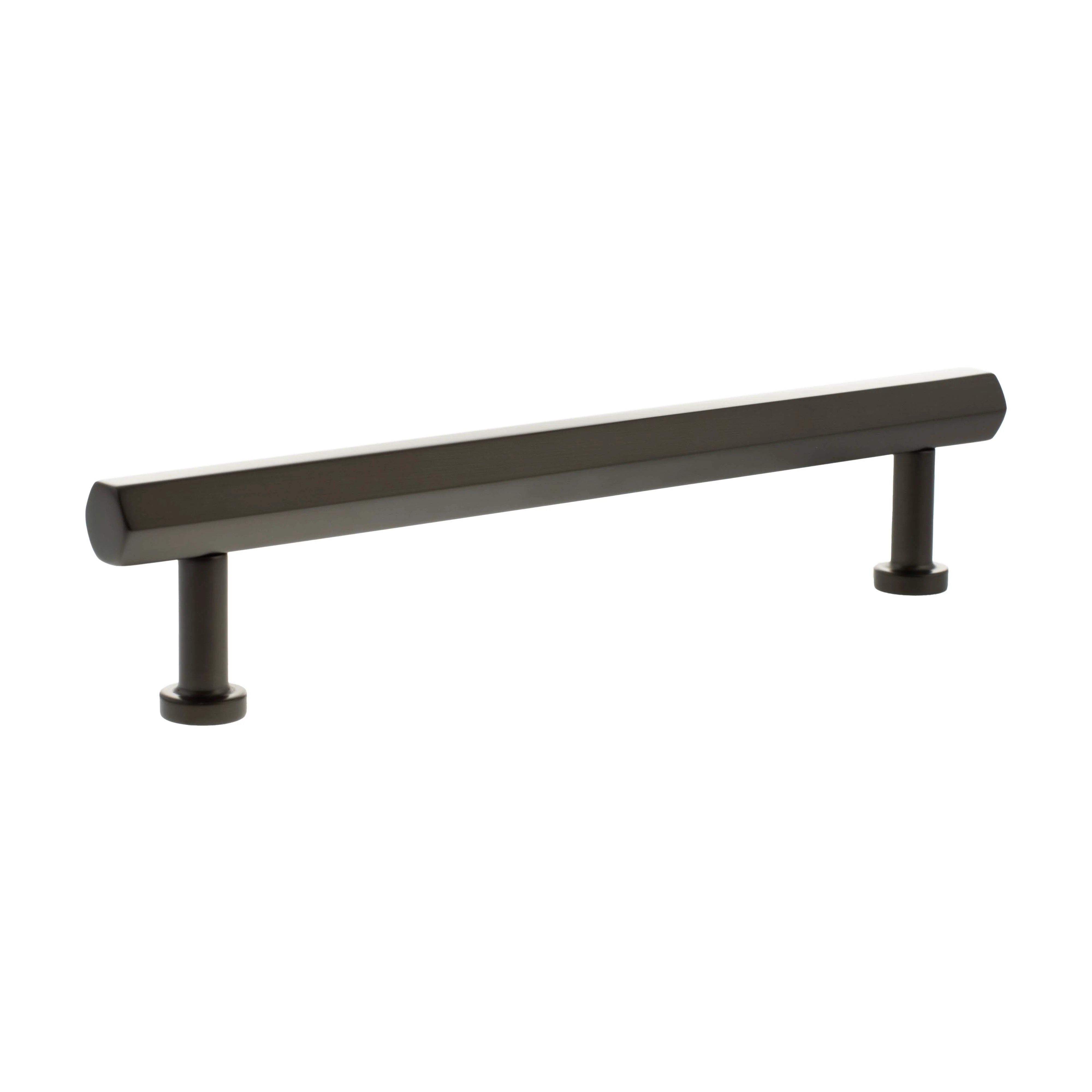 Millhouse Brass Pennington Hexagonal T-Bar Cabinet Pull Handle 160mm