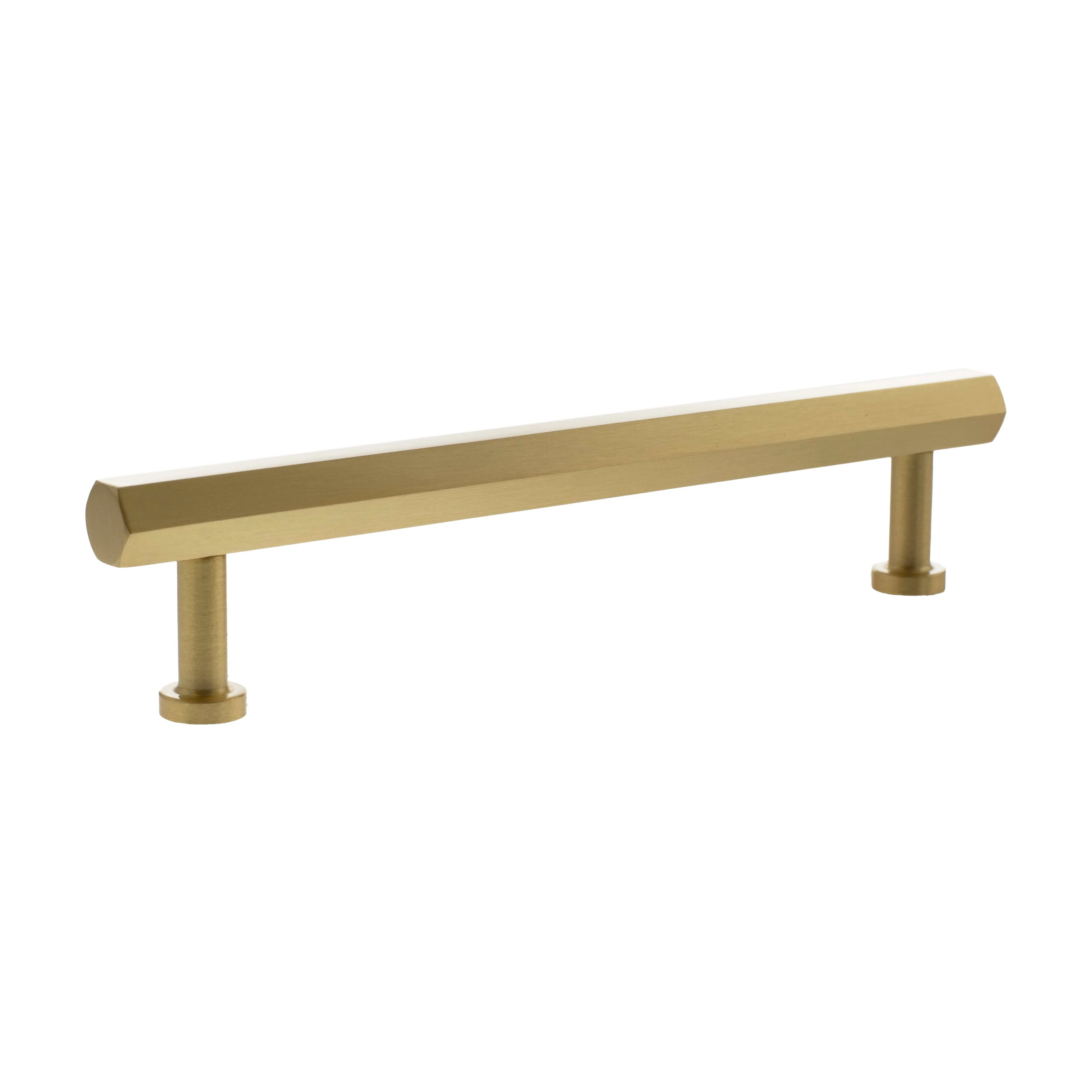Millhouse Brass Pennington Hexagonal T-Bar Cabinet Pull Handle 160mm - Image 3