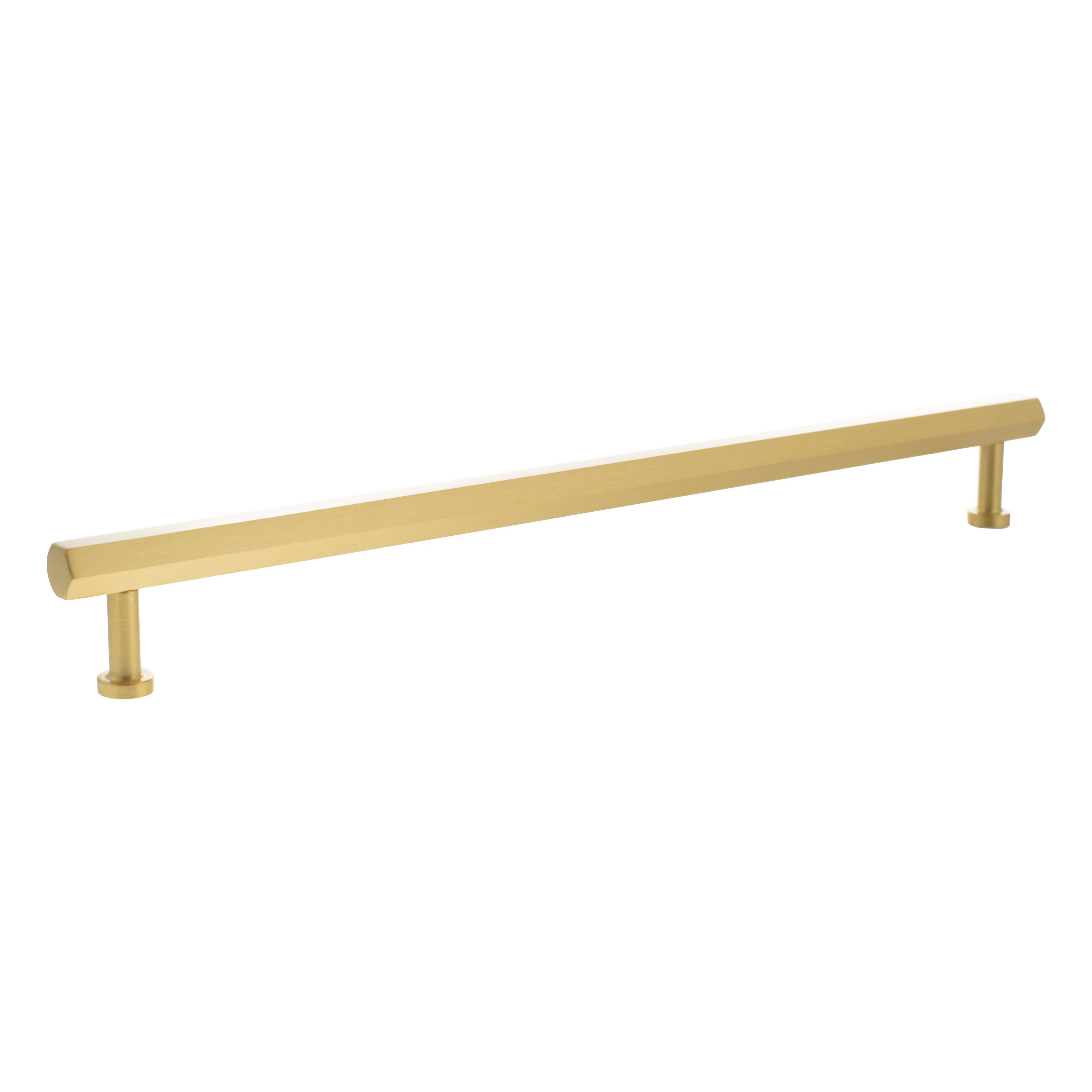 Millhouse Brass Pennington Hexagonal T-Bar Cabinet Pull Handle 320mm - Image 3