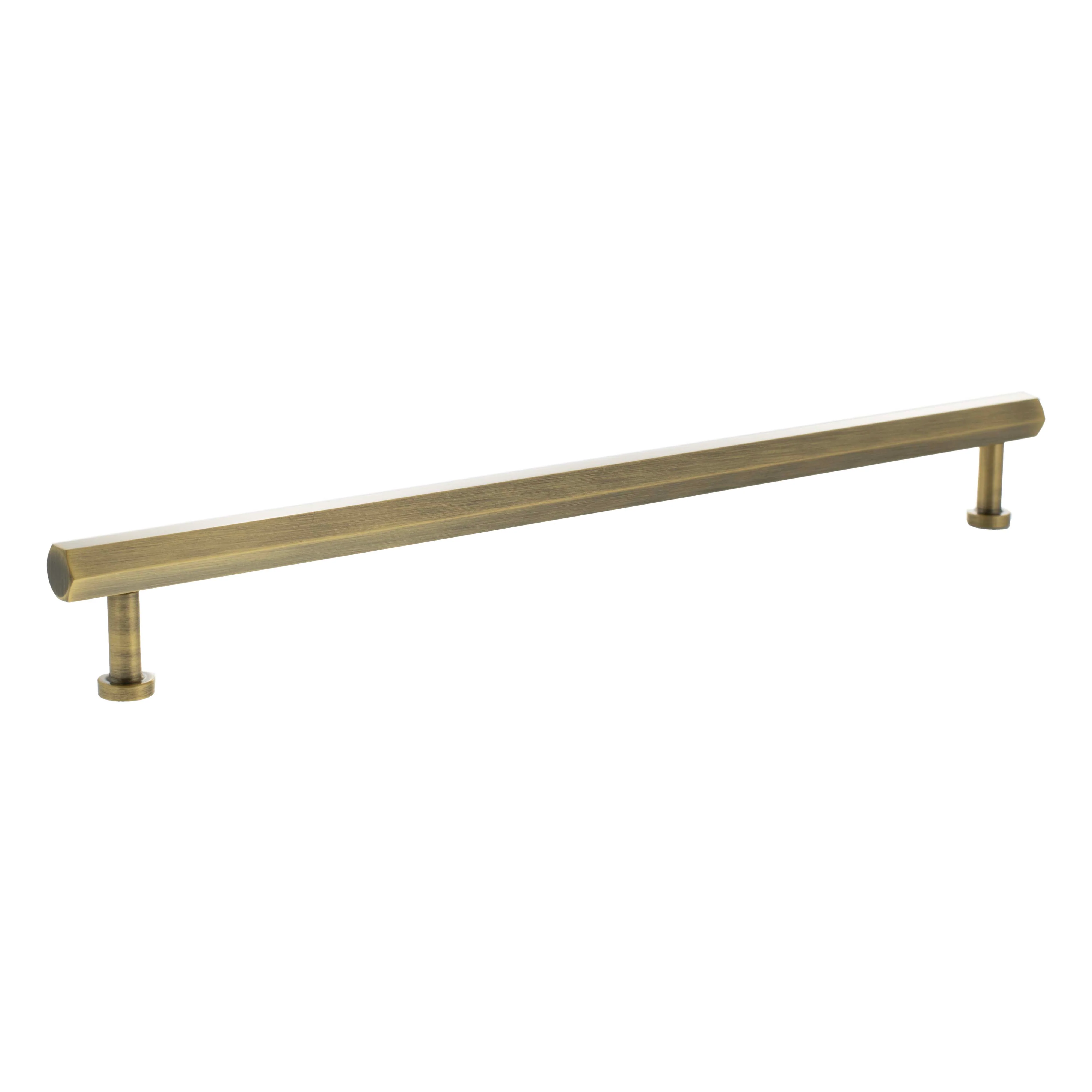 Millhouse Brass Pennington Hexagonal T-Bar Cabinet Pull Handle 320mm - Image 6