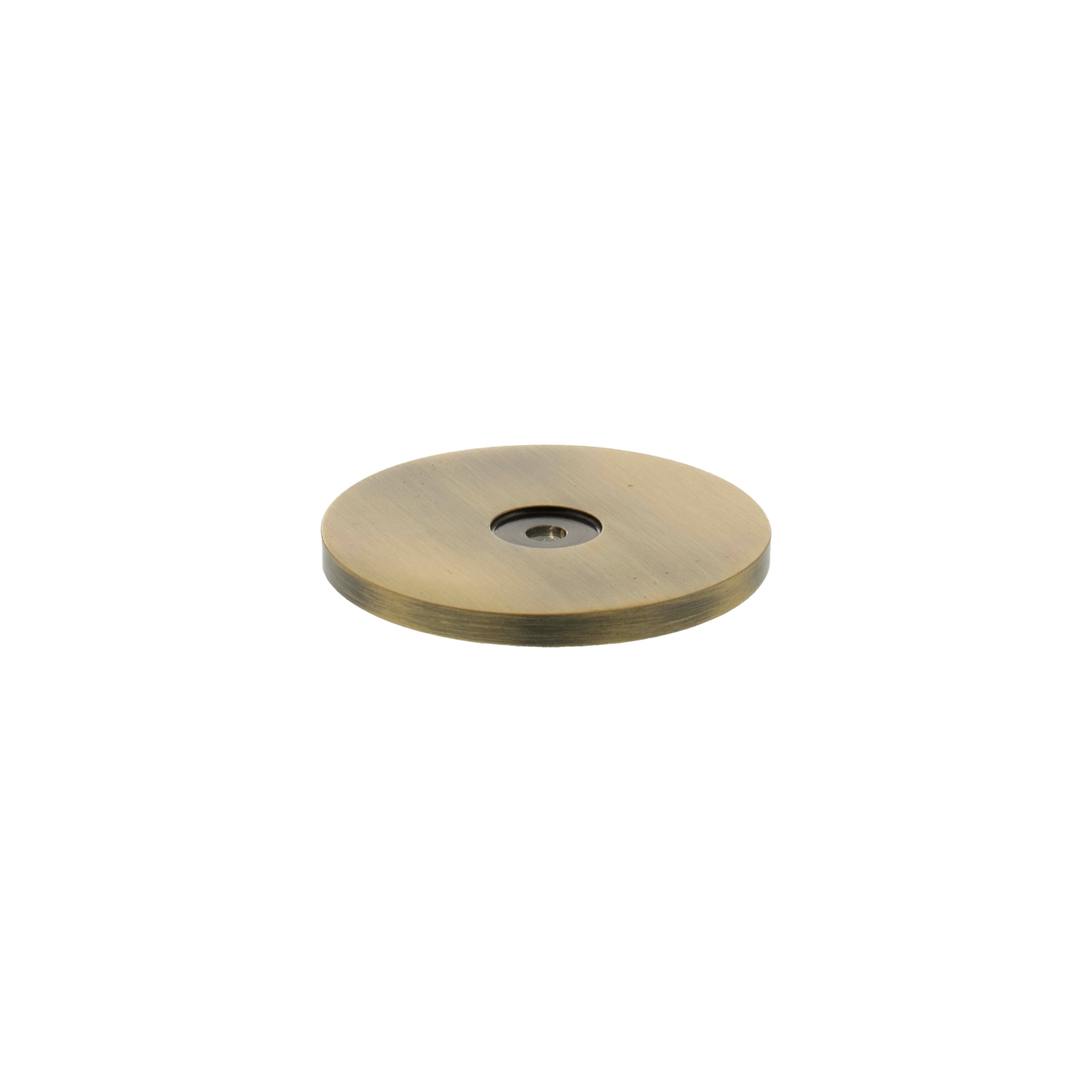 Millhouse Brass Round Cabinet Handle Backplate - Image 6