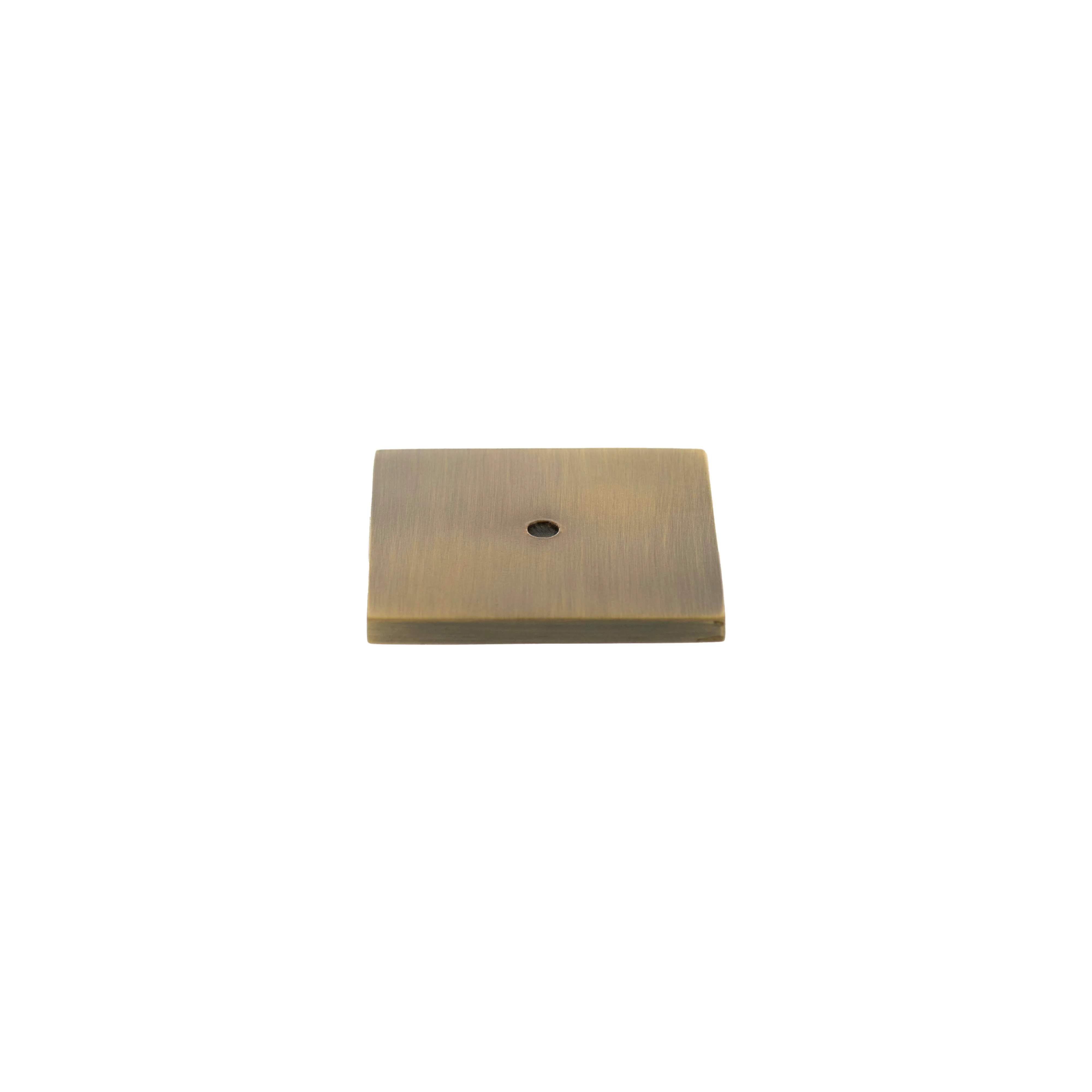 Millhouse Brass Square Cabinet Handle Backplate - Image 6