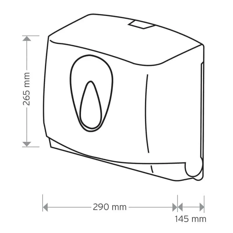 Modular Small Hand Towel Dispenser - Image 7