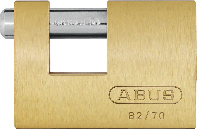 Monoblock 82 Series – Solid Brass Sliding Bolt Padlock - Image 2