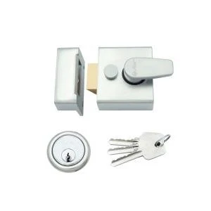 Narrow Nightlatch - 40mm c/w 5 Pin Cylinder - Image 3