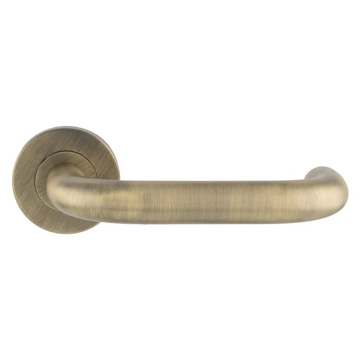 Nera Safety Lever on Sprung Rose Grade 304