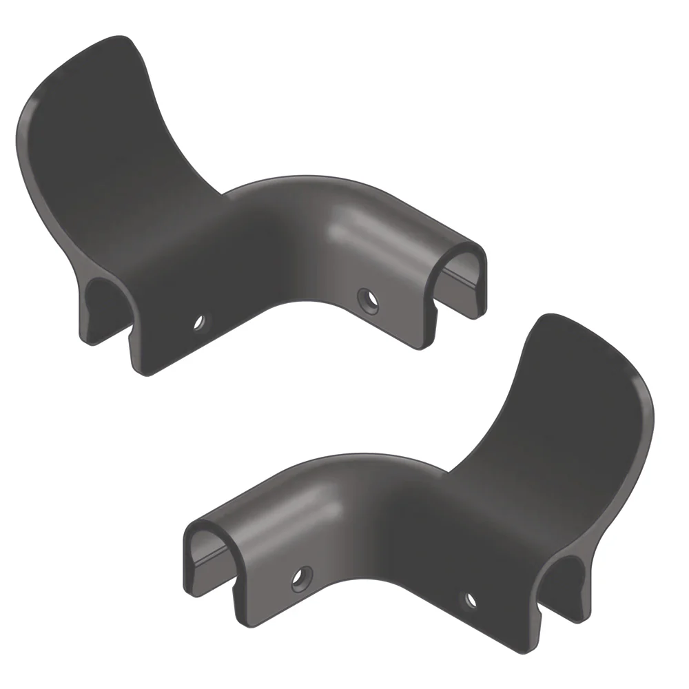 Nylon Hands Free Handle Adapter - Pair - Black - Image 2