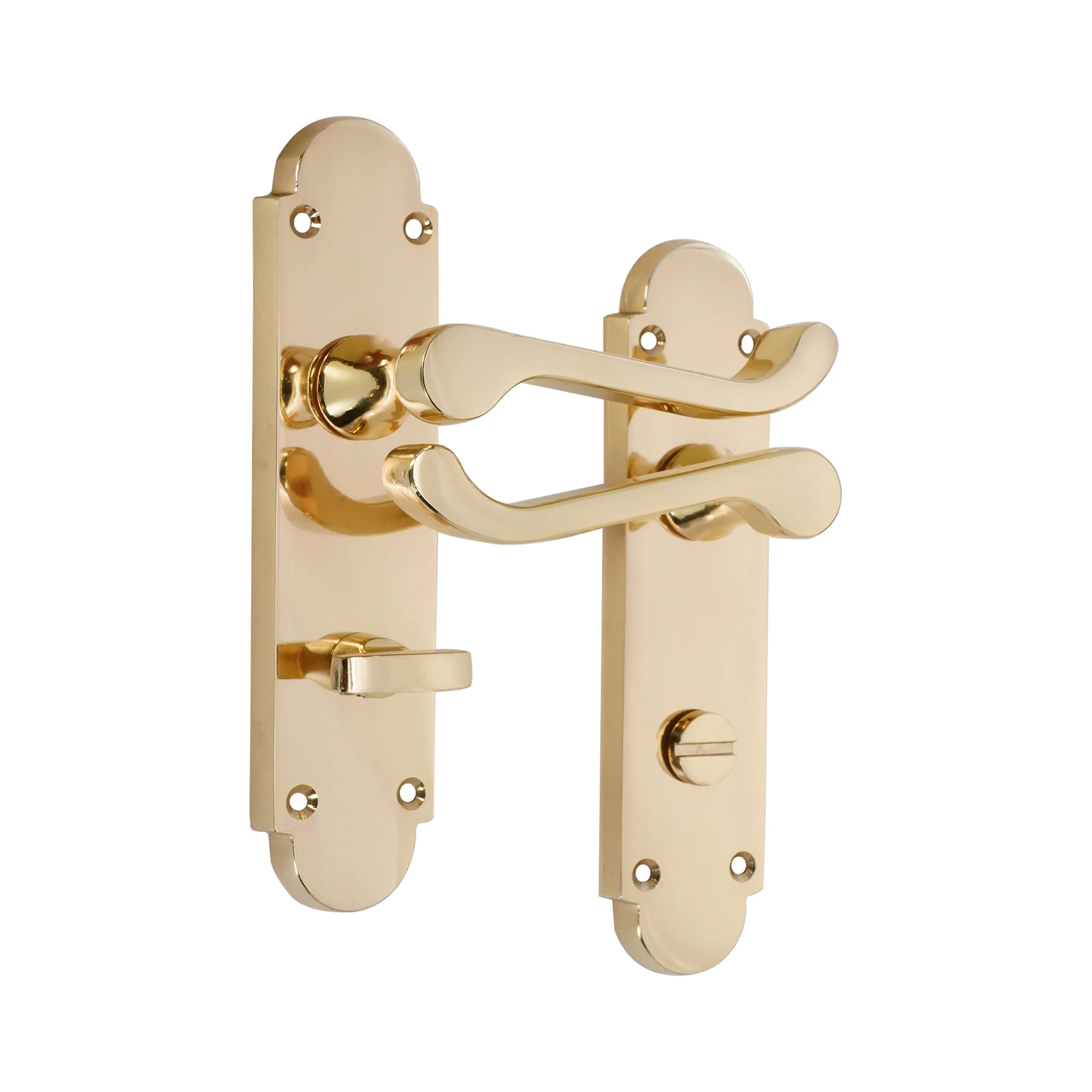Oakley Lever on Backplate Door Handle