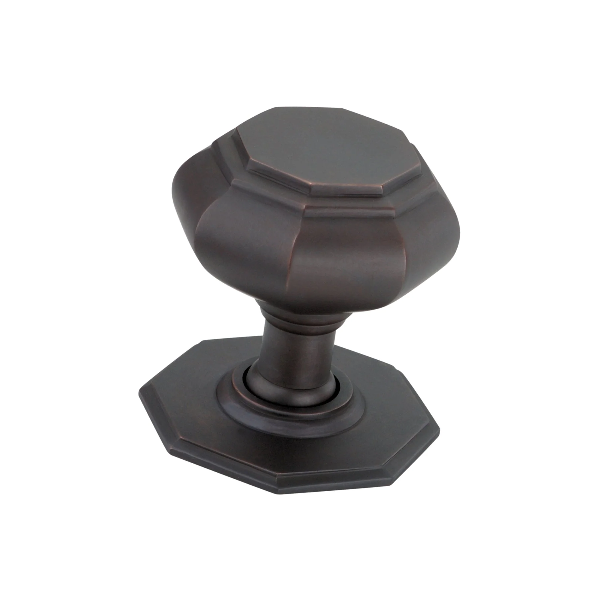 Octagonal Centre Door Knob
